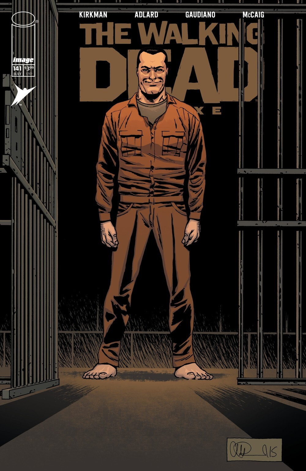 Walking Dead Deluxe #141 (Cover B Charlie Adlard & Dave McCaig)