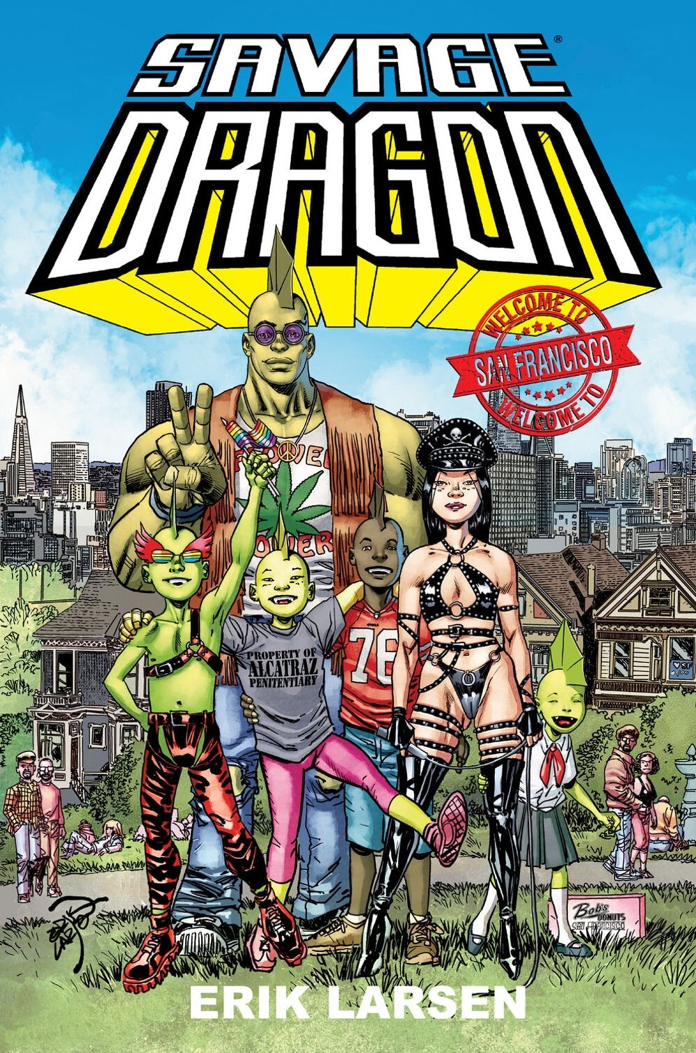 Savage Dragon Welcome To San Francisco TP