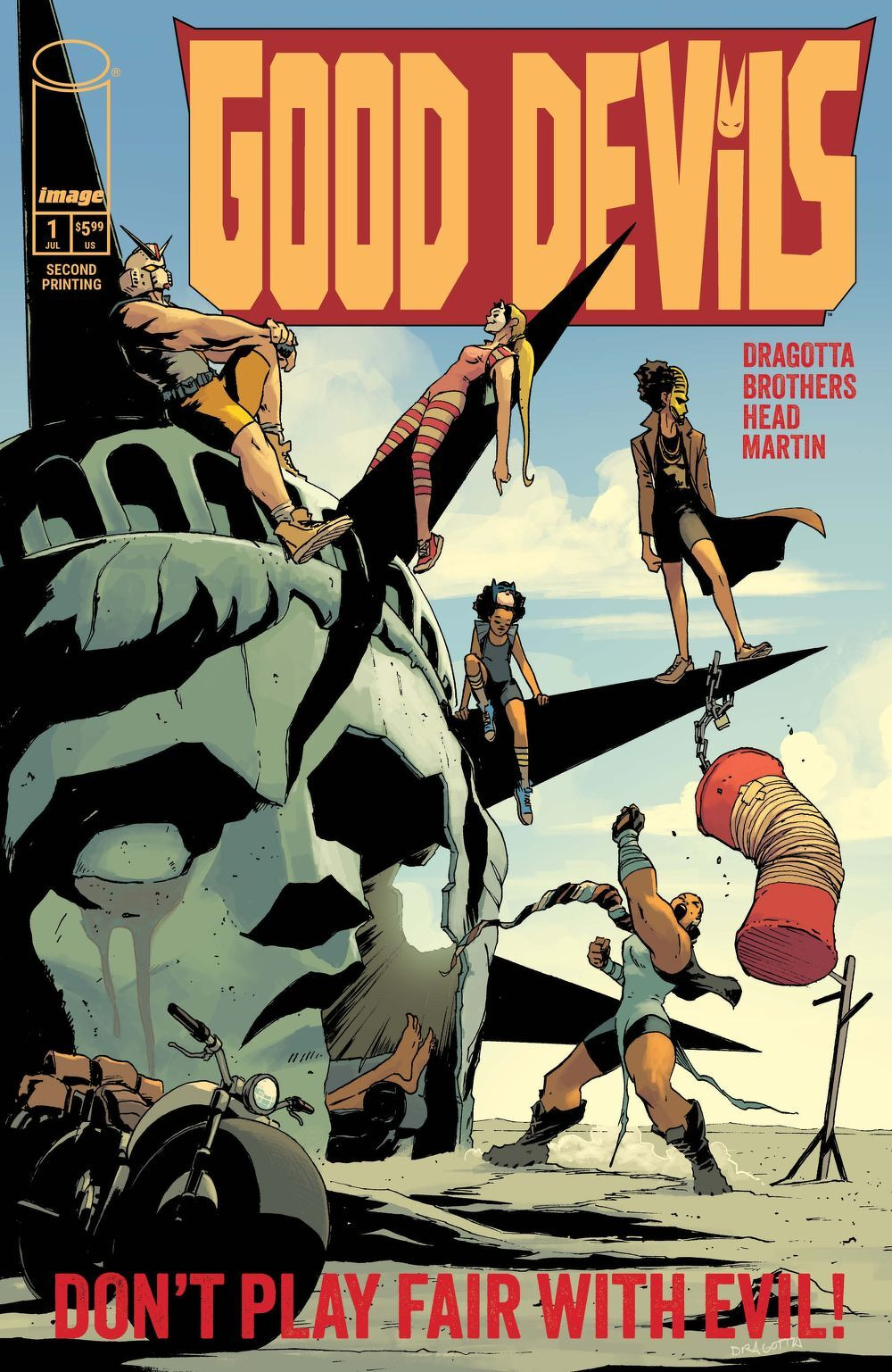 Good Devils Don't Play Fair With Evil #1 (One Shot)(2nd Printing Cover A Nick Dragotta)