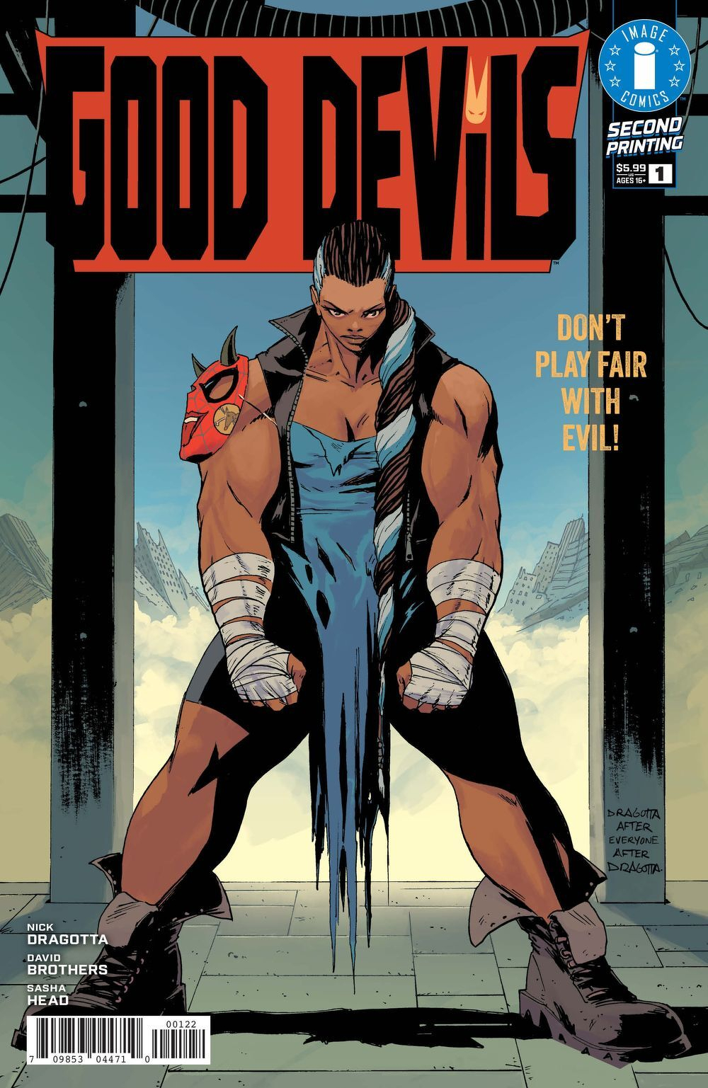 Good Devils Don't Play Fair With Evil #1 (One Shot)(2nd Printing Cover C Nick Dragotta Absolute Trade Dress Homage Variant)