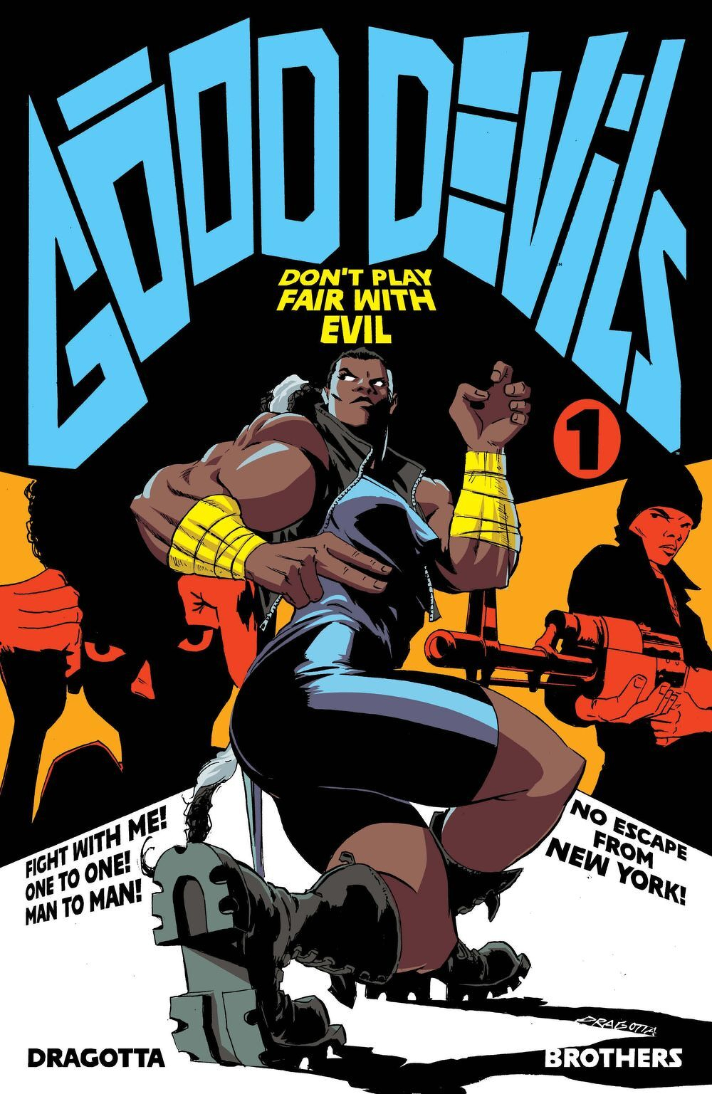 Good Devils Don't Play Fair With Evil #1 (One Shot)(2nd Printing Cover D Nick Dragotta Blue Variant)