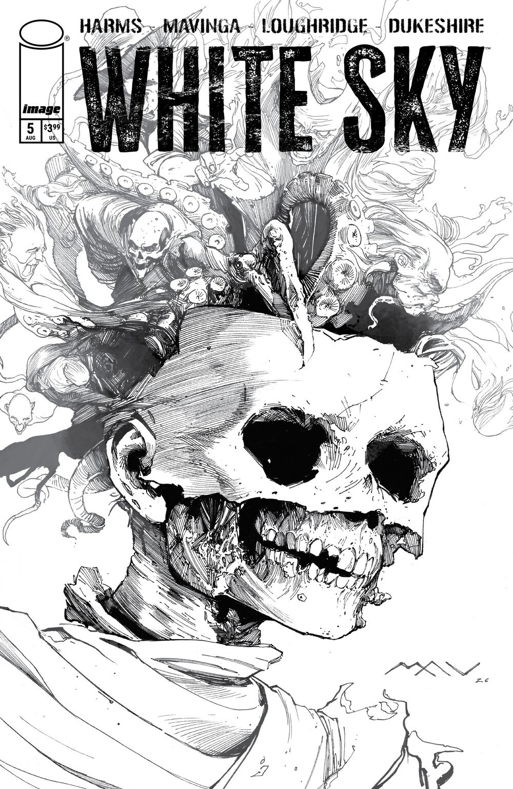 White Sky #5 (Cover C Jean Paul Mavinga)