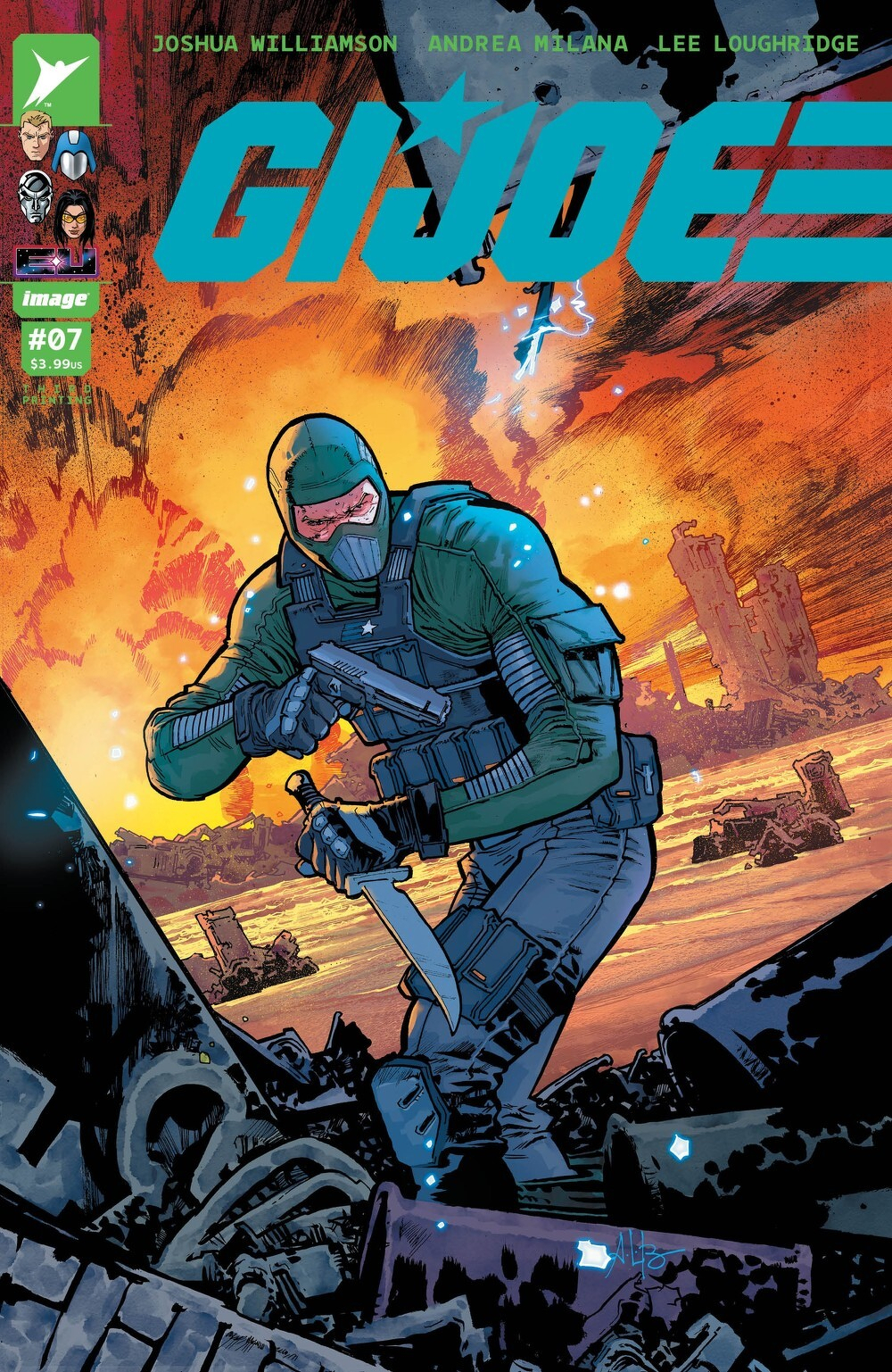 G.I. Joe #7 (3rd Printing Cover A Andrei Bressan & Adirano Lucas)(find on eBay)