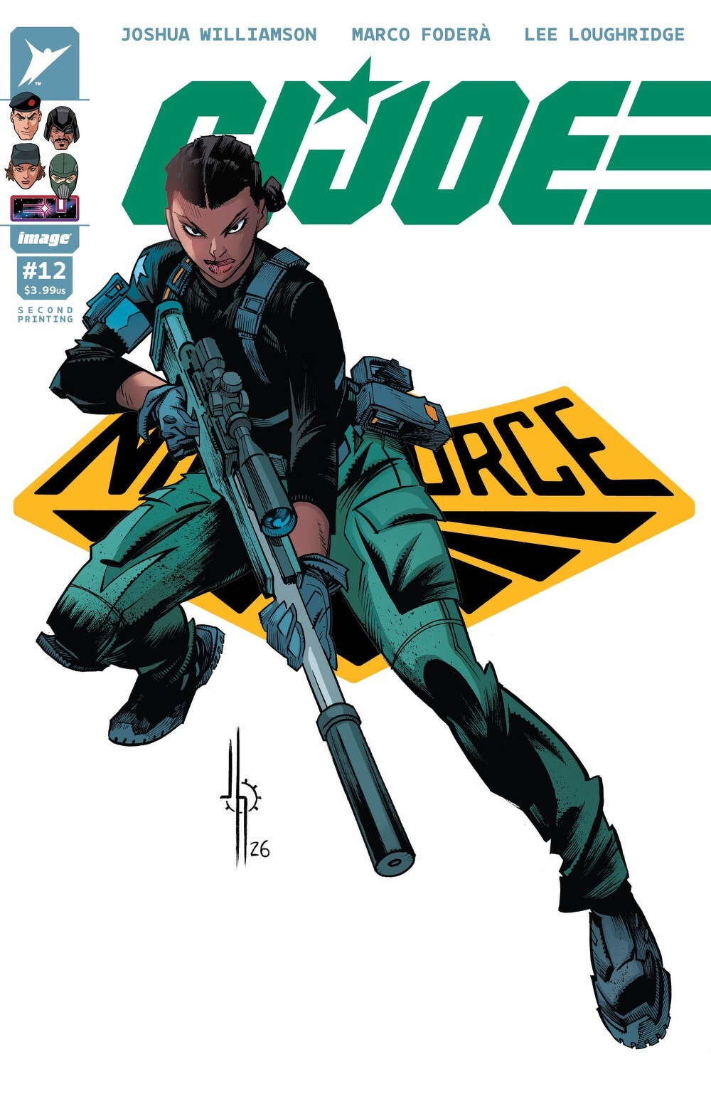 G.I. Joe #12 (2nd Printing Cover A Jason Howard)