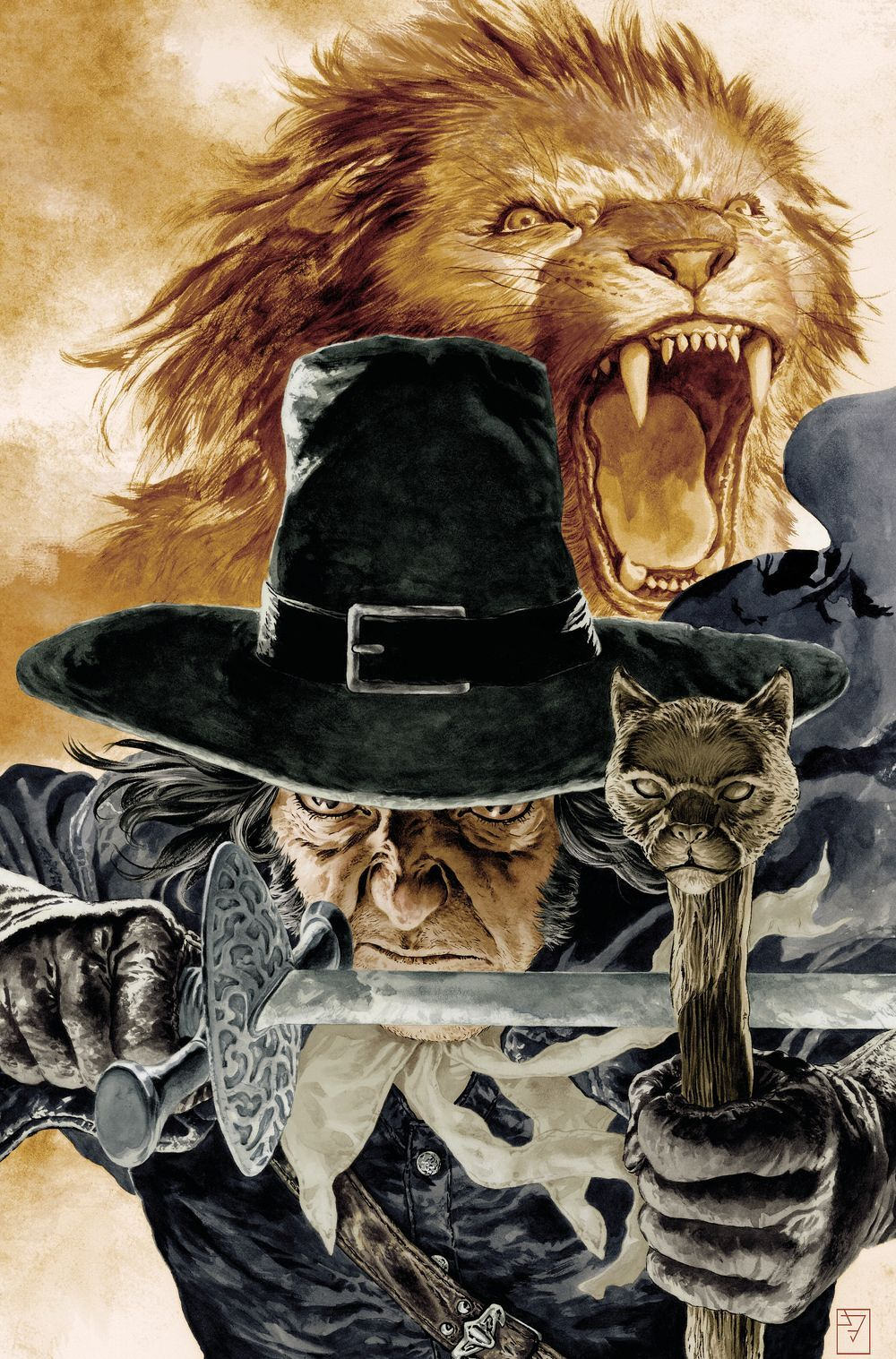 Solomon Kane The Lion Errant #1 (Of 4)(Cover G JH Williams Full Art Card Stock Variant)(find on eBay)