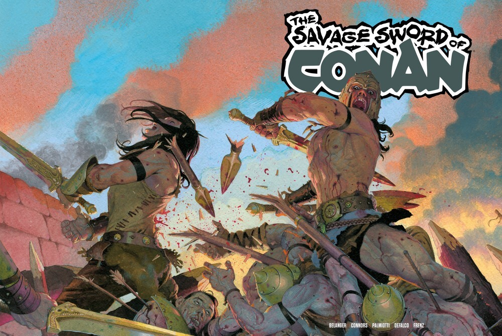 Savage Sword Of Conan #15 (Cover D Esad Ribic Wraparound Card Stock Variant)