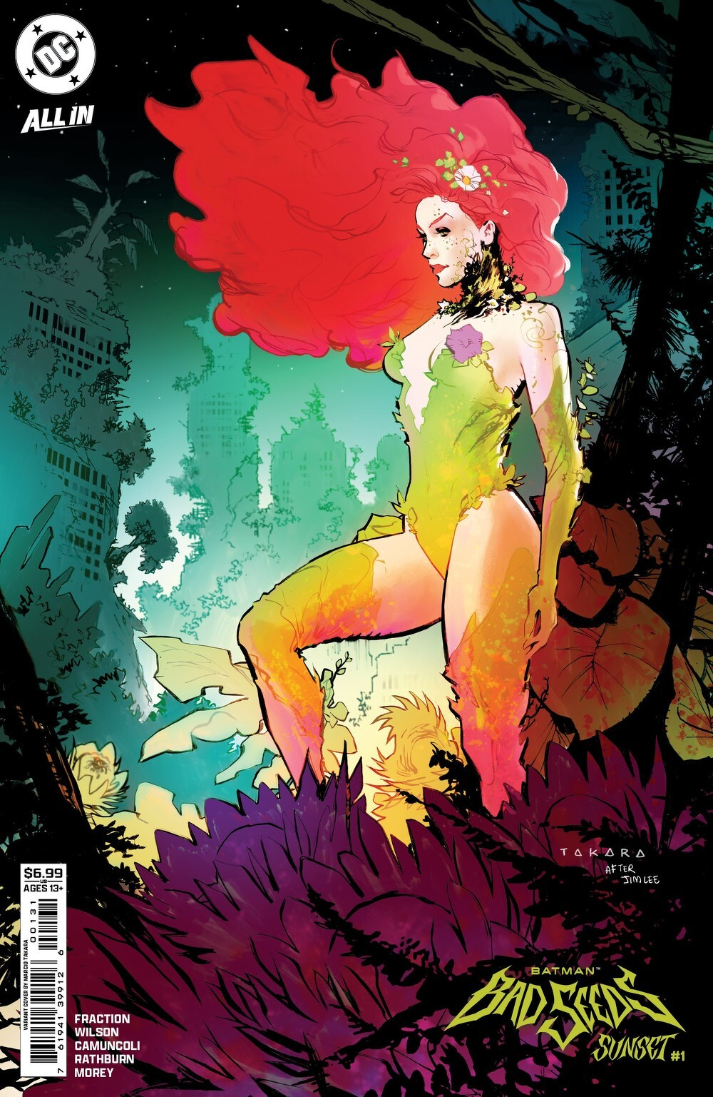 Batman Bad Seeds Sunset #1 (One Shot)(Cover C Marcio Takara Card Stock Variant)