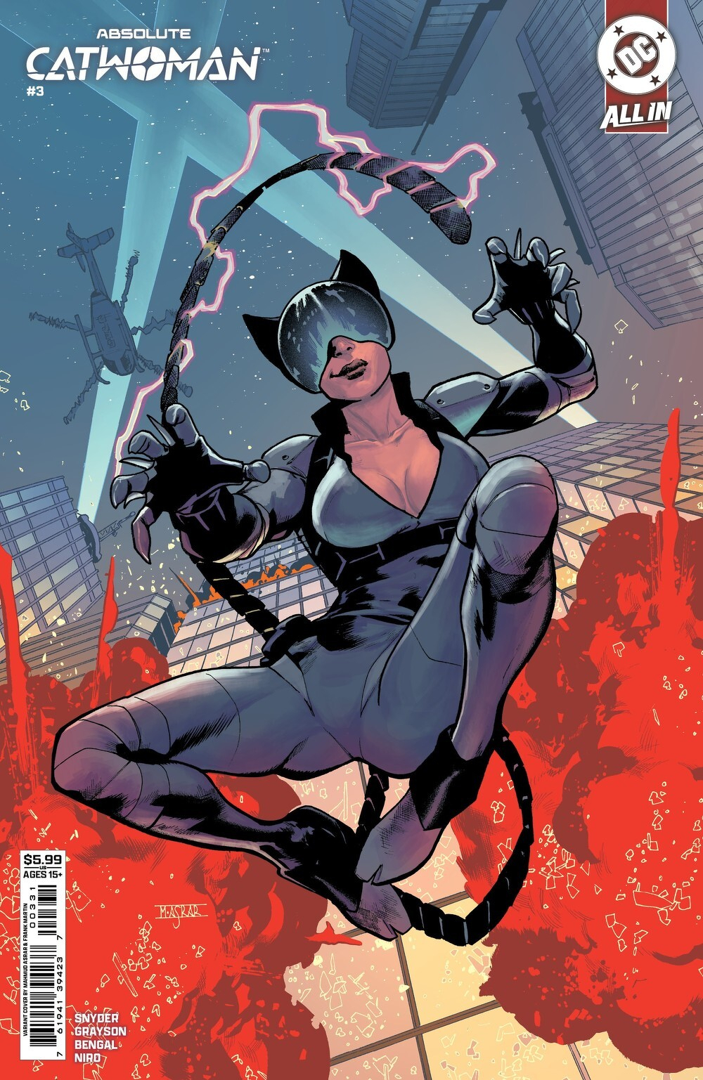 Absolute Catwoman #3 (Of 6)(Cover C Mahmud Asrar Card Stock Variant)