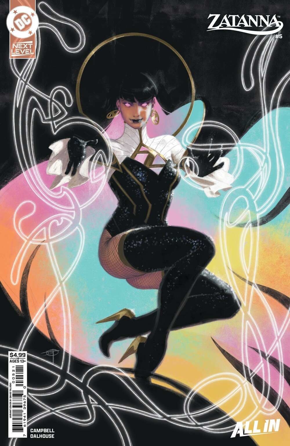 Zatanna (2026) #5 (Cover B David Talaski Card Stock Variant)