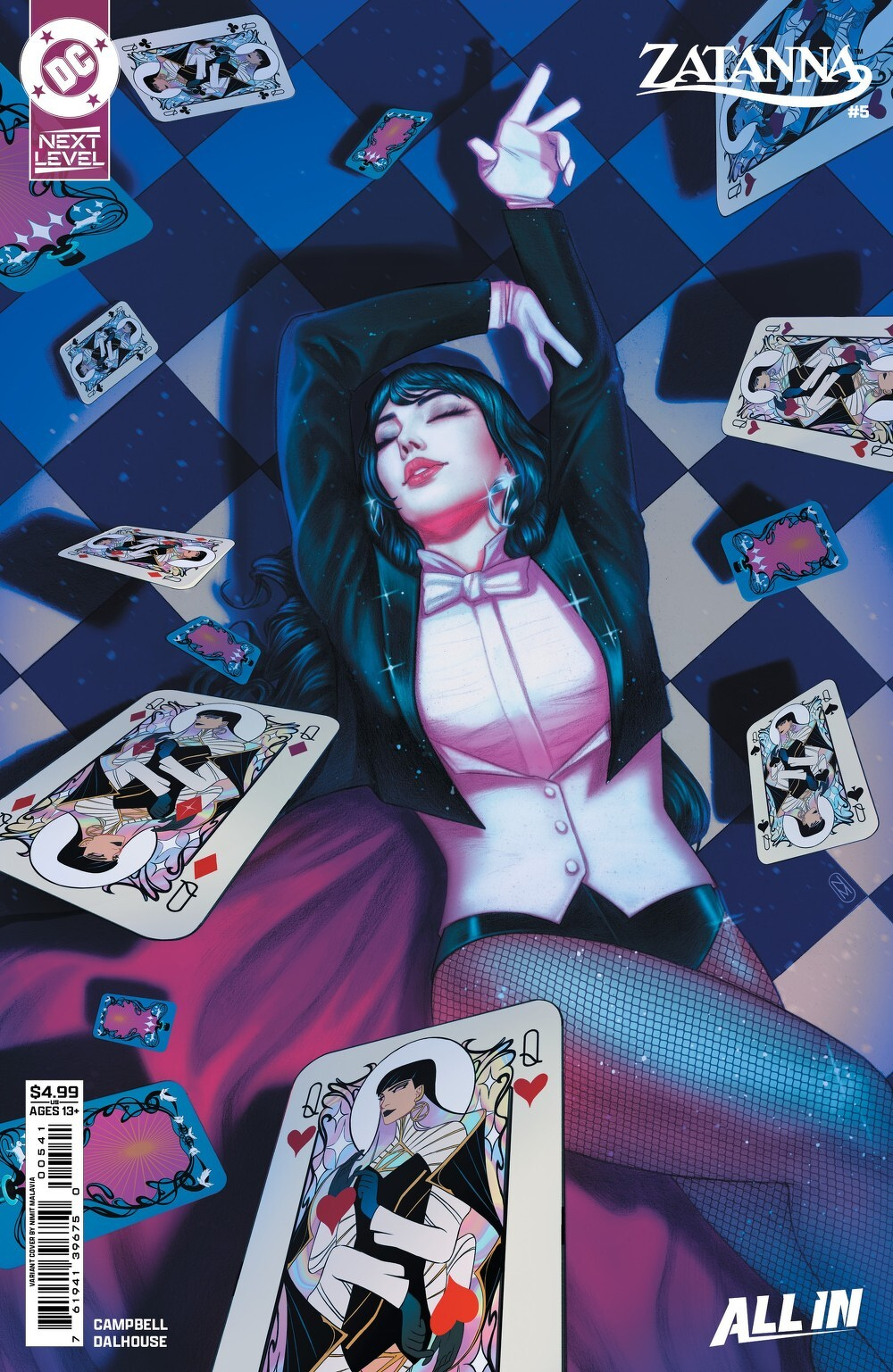 Zatanna (2026) #5 (Cover D Nimit Malavia Card Stock Variant)