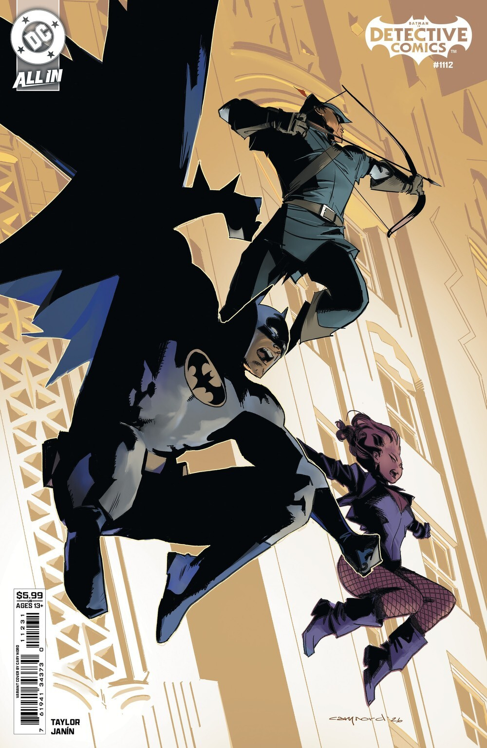 Detective Comics #1112 (Cover C Cary Nord Card Stock Variant)