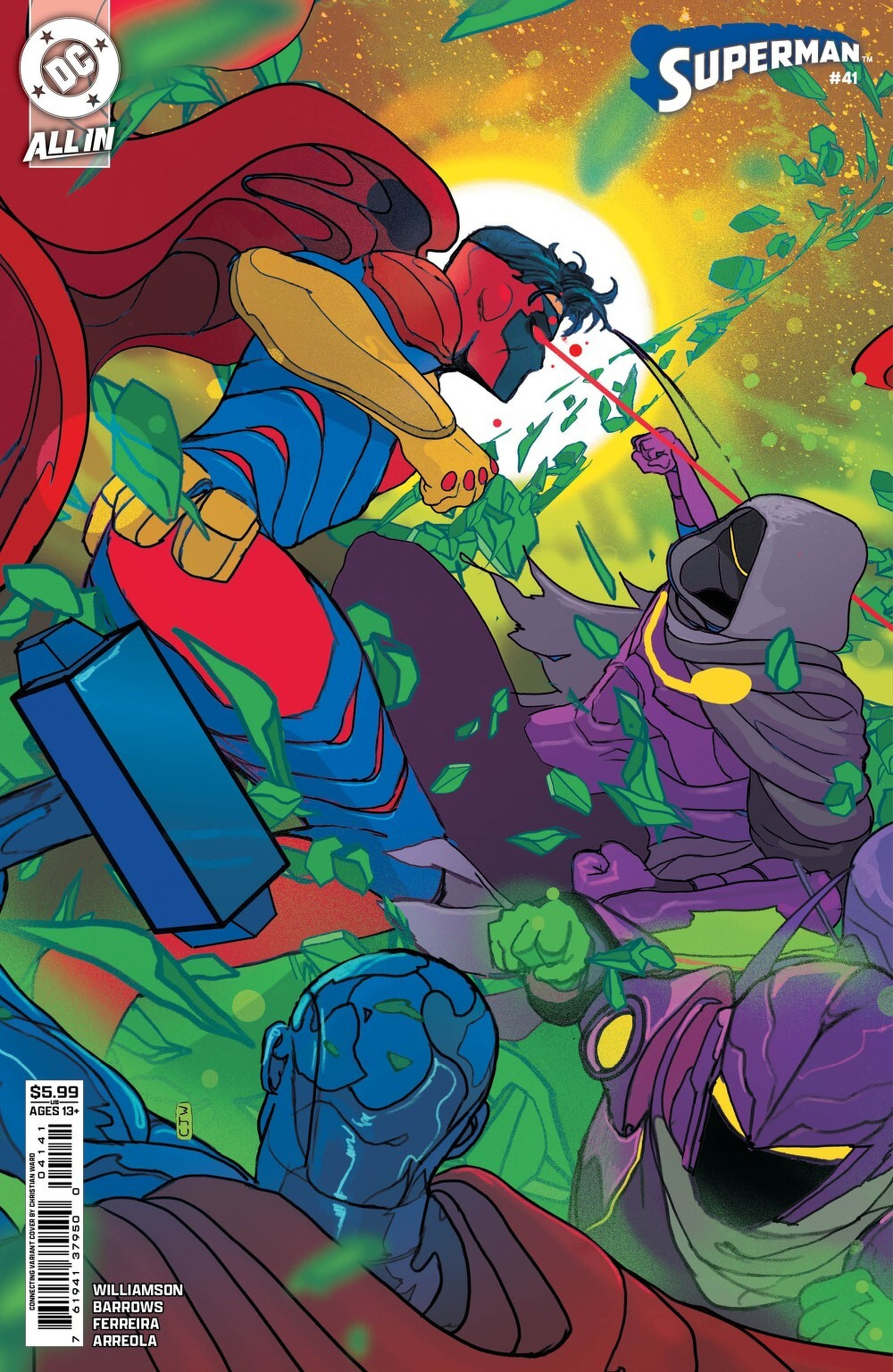 Superman #41 (Cover D Christian Ward Card Stock Variant)(Kingdom Of Zod)
