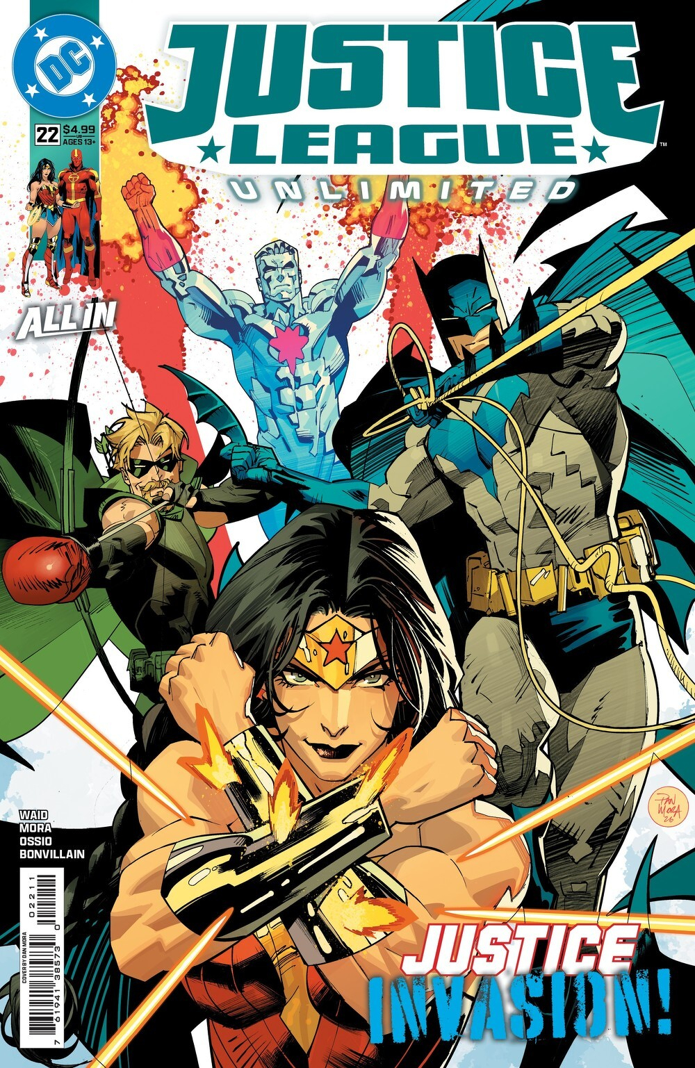 Justice League Unlimited #22 (Cover A Dan Mora)