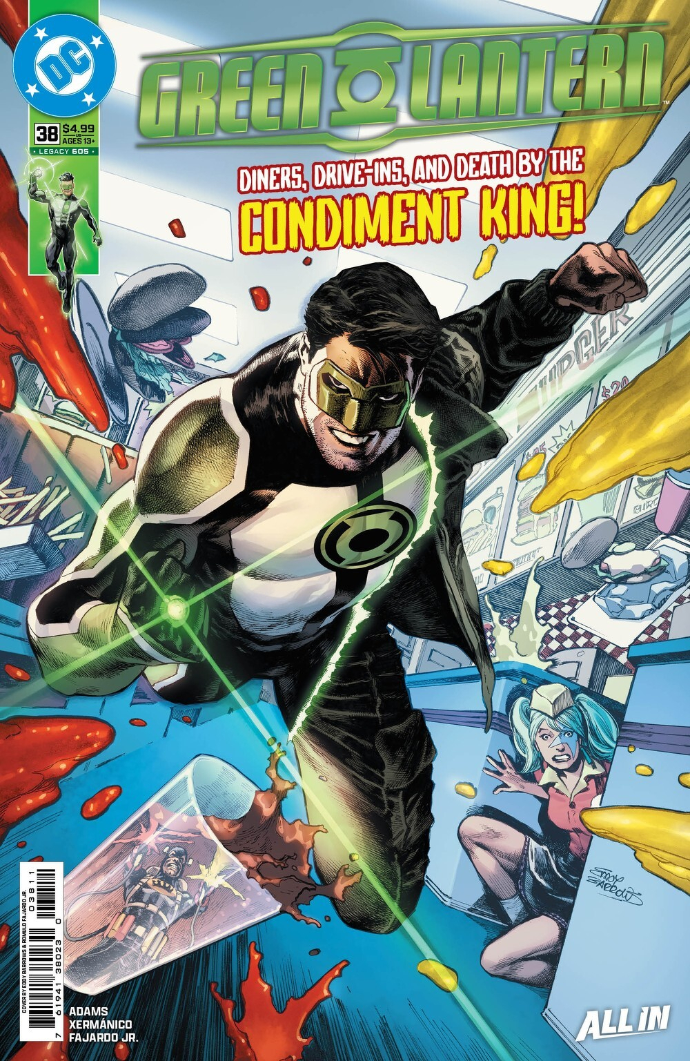 Green Lantern #38 (Cover A Eddy Barrows)