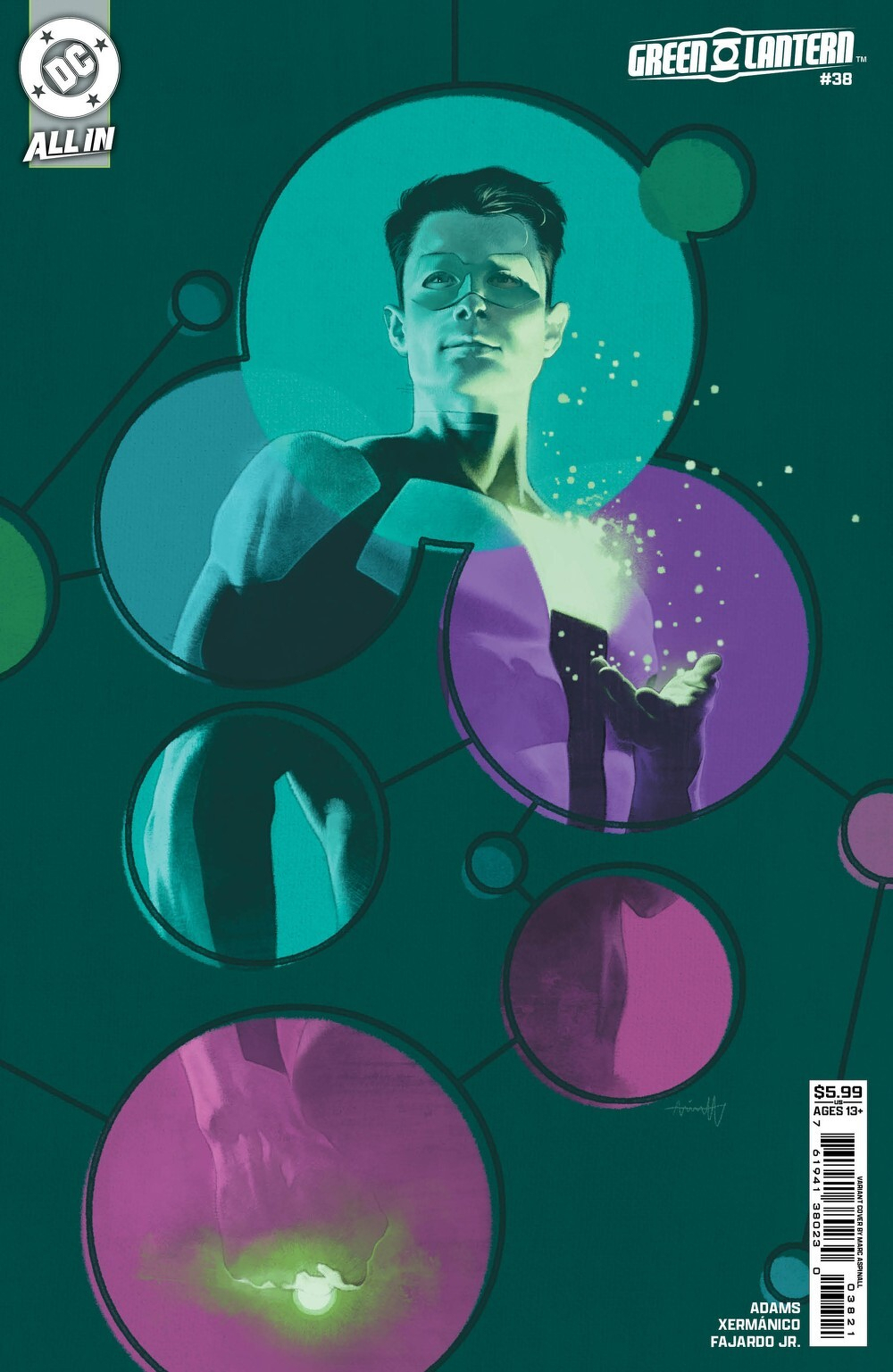Green Lantern #38 (Cover B Marc Aspinall Card Stock Variant)