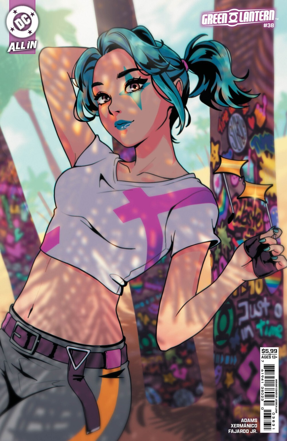 Green Lantern #38 (Cover C Jessica Luna Card Stock Variant)