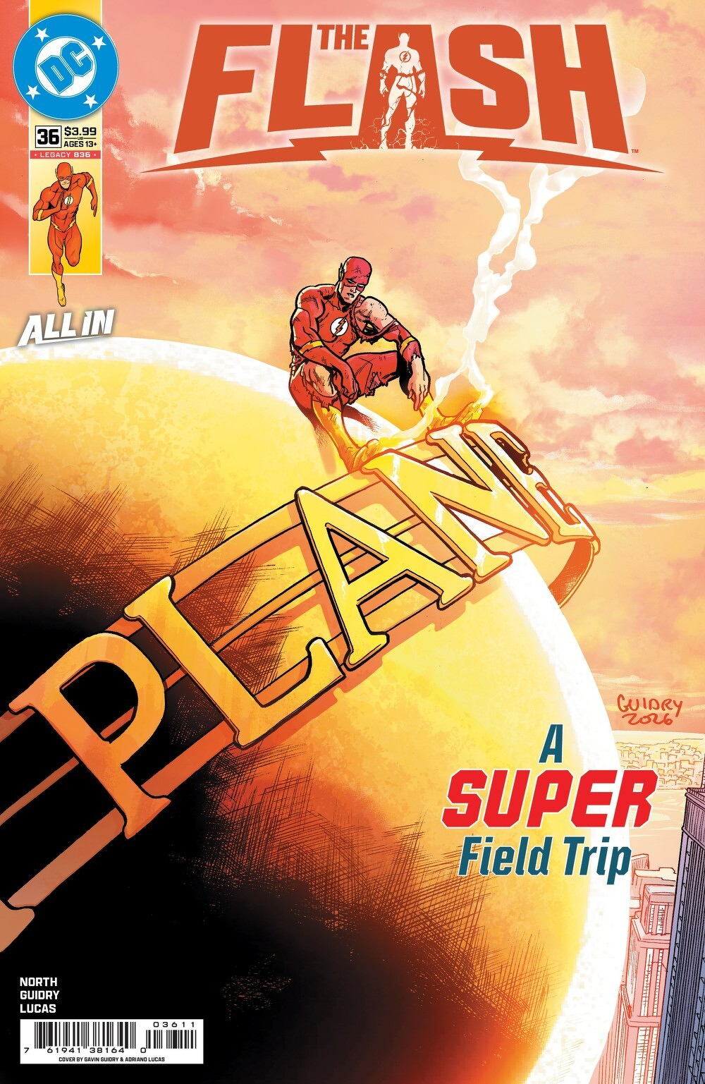 Flash #36 (Cover A Gavin Guidry)
