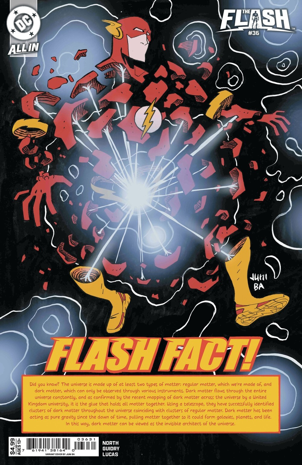 Flash #36 (Cover C Juni Ba Card Stock Variant)