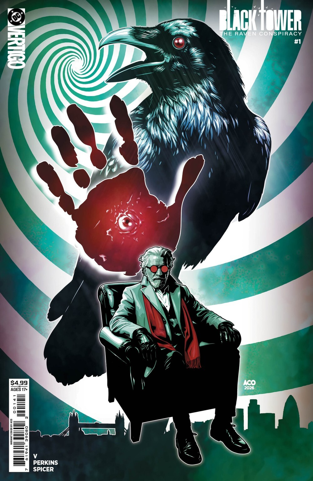 Black Tower The Raven Conspiracy #1 (Of 6)(Cover D ACO Card Stock Variant)