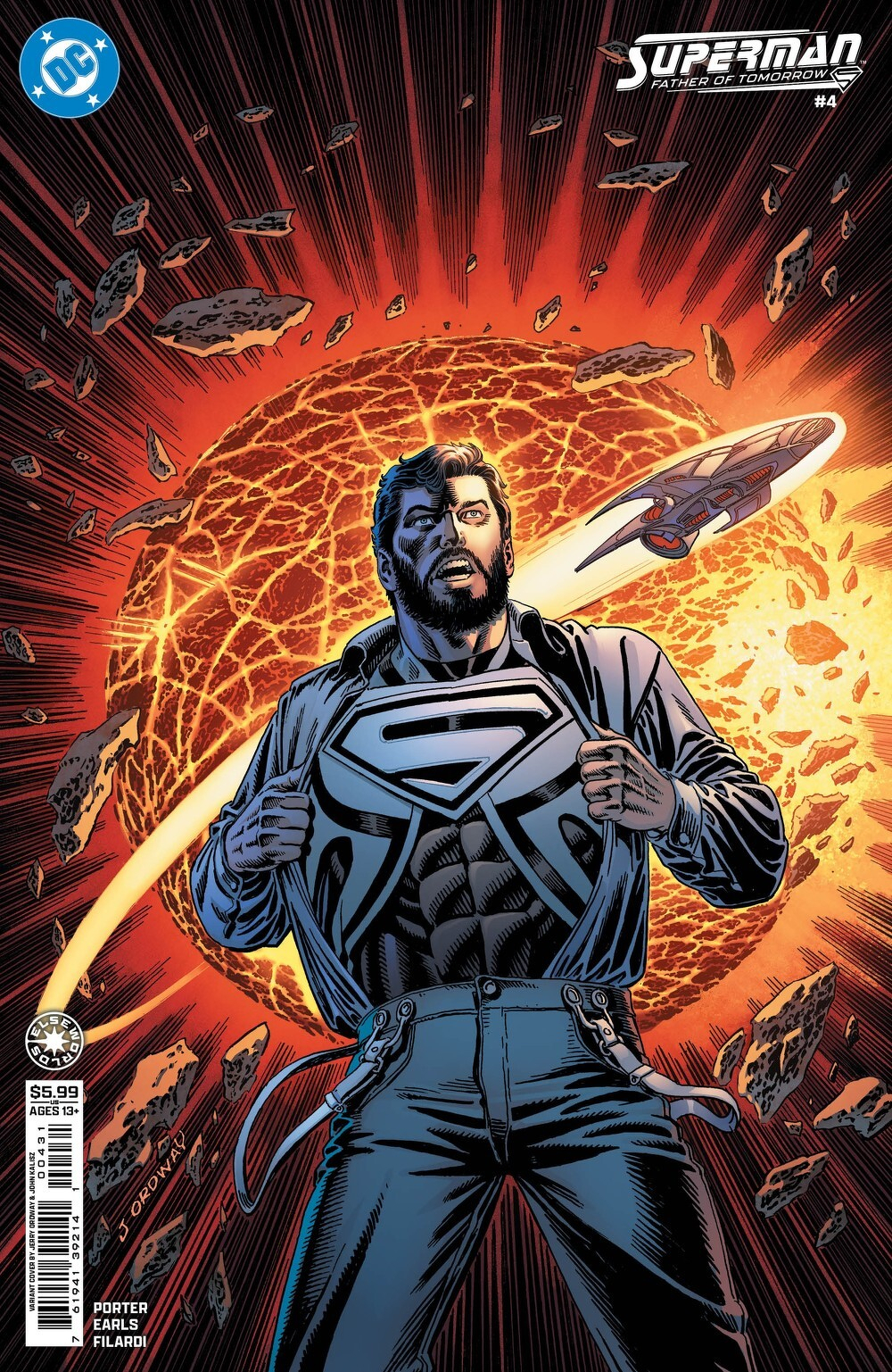 Superman Father Of Tomorrow #4 (Of 6)(Cover C Jerry Ordway Card Stock Variant)