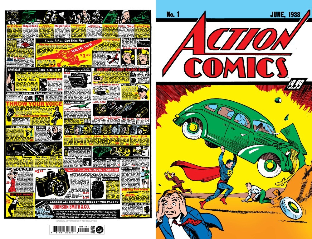 Action Comics #1 Facsimile Edition (Cover C Joe Shuster Foil Variant)(2026)