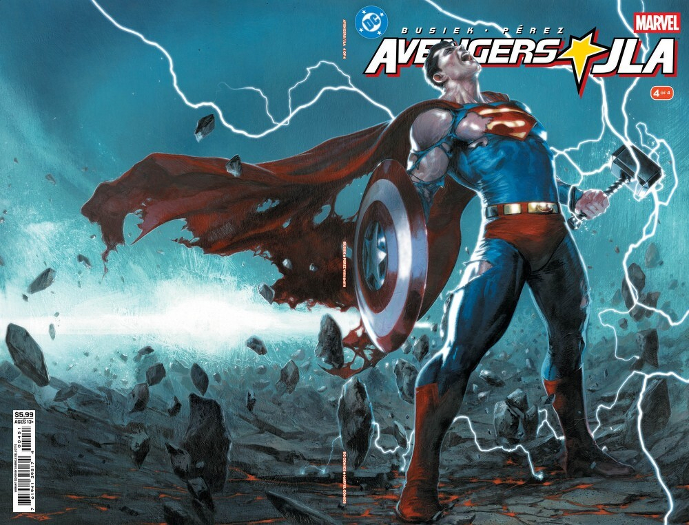 Avengers/JLA #4 Facsimile Edition (Cover E Gabriele Dell'Otto Wraparound Variant)