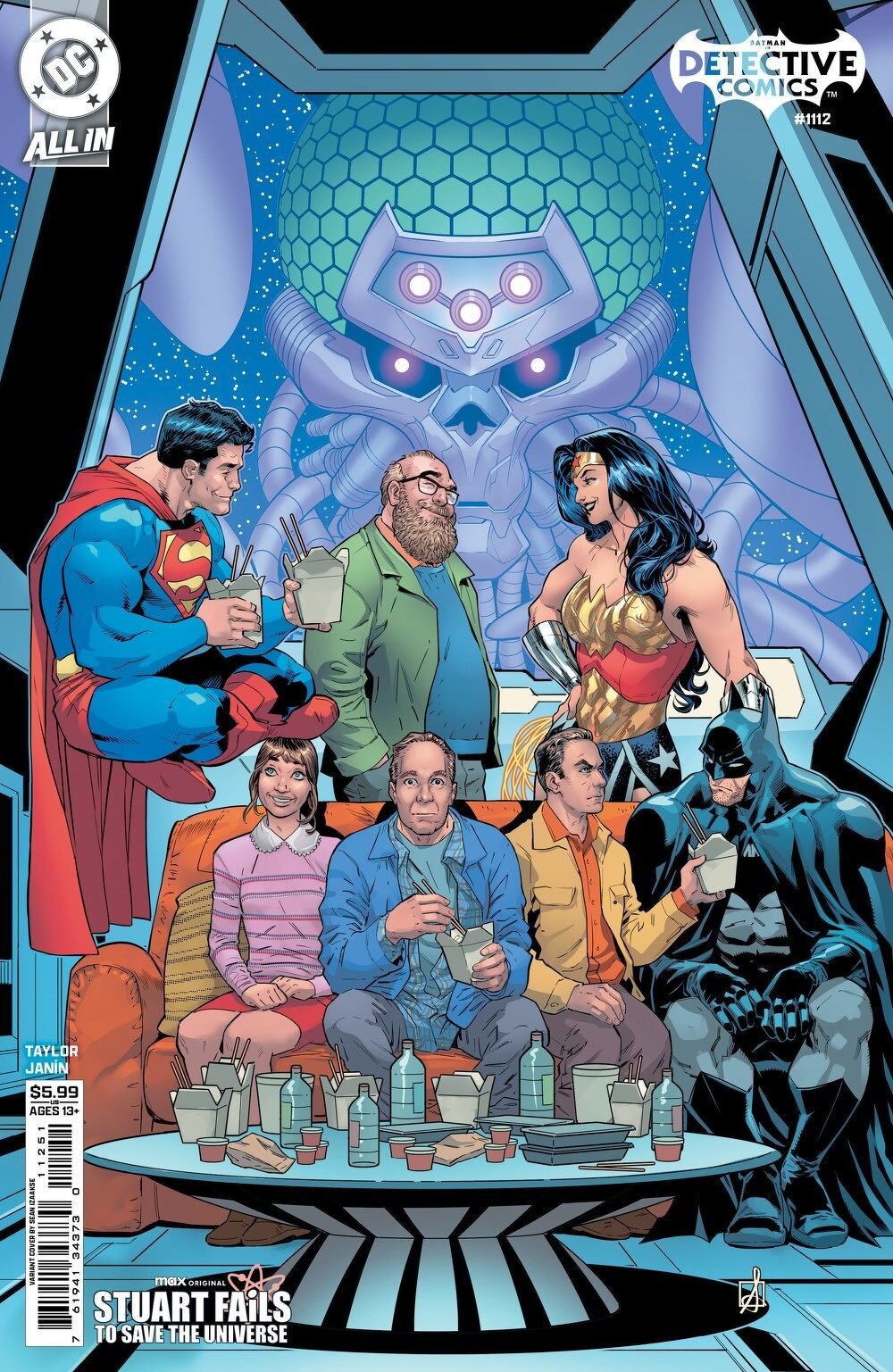 Detective Comics #1112 (Cover E Sean Izaakes Stuart Fails To Save The Universe Card Stock Variant)