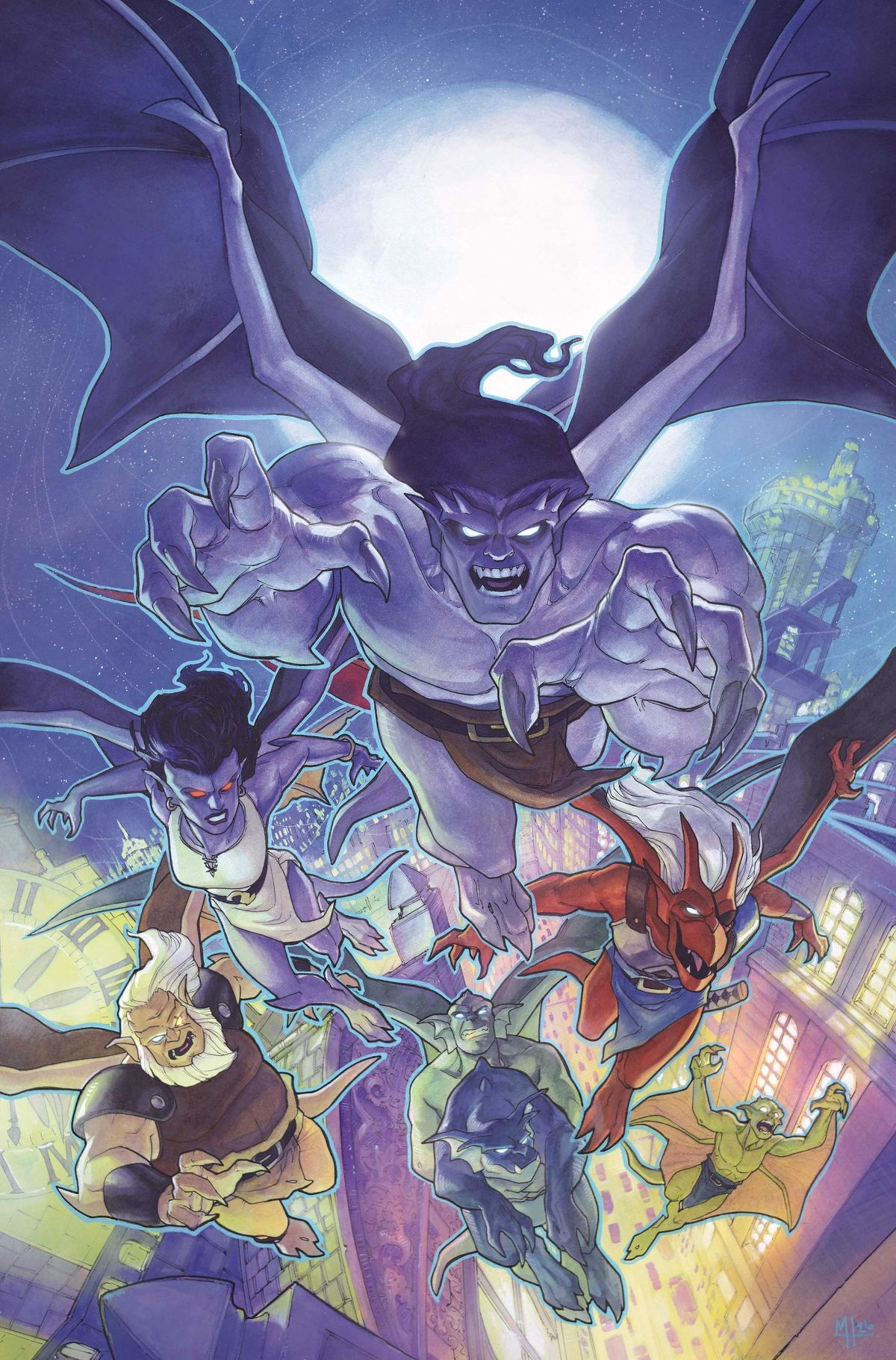 Gargoyles Volume 2 #1 (Cover H Meghan Hetrick Metal Premium Variant)(find on eBay)