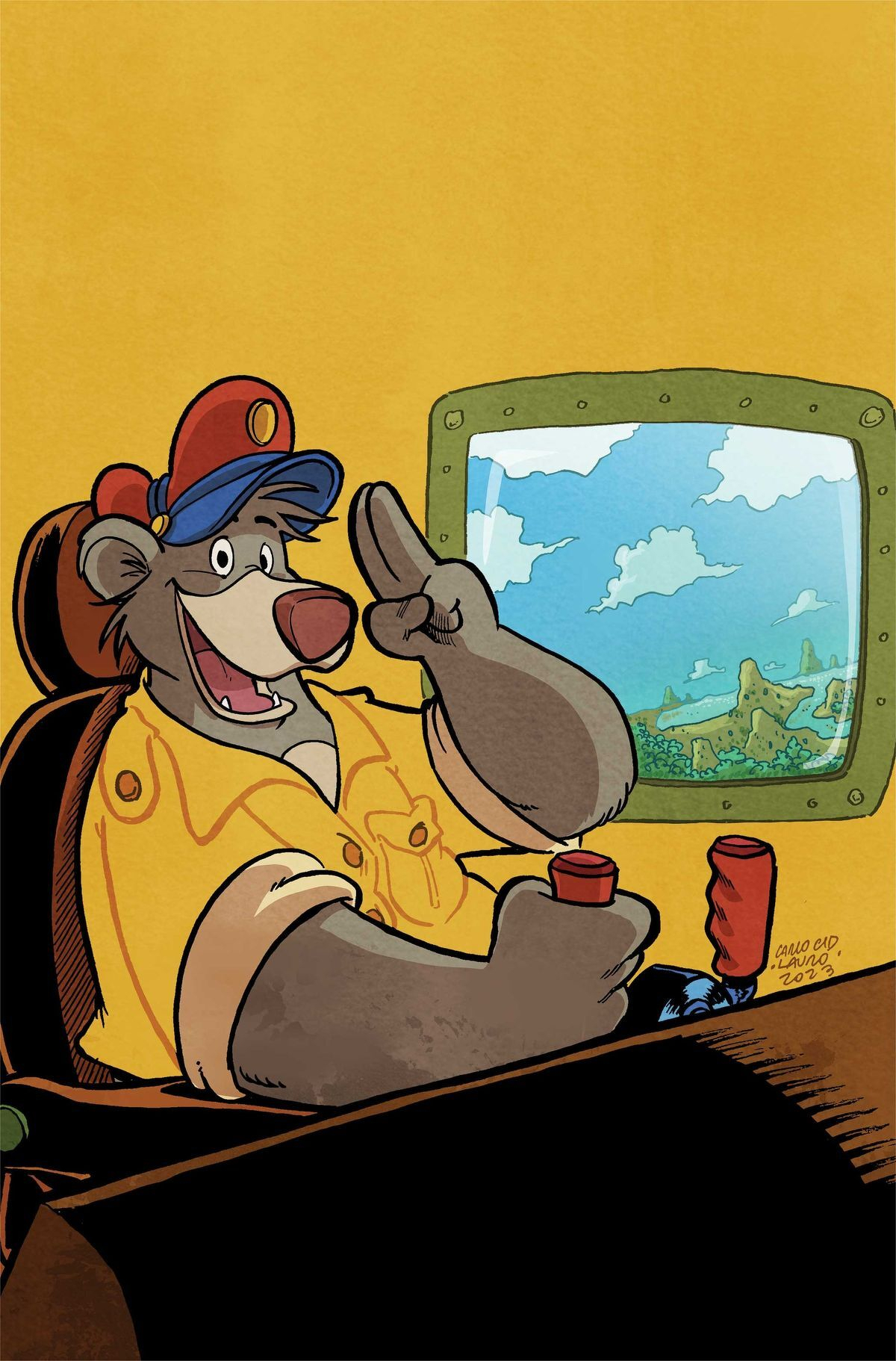 TaleSpin #1 (Cover J Carlo Lauro Metal Premium Variant)(find on eBay)