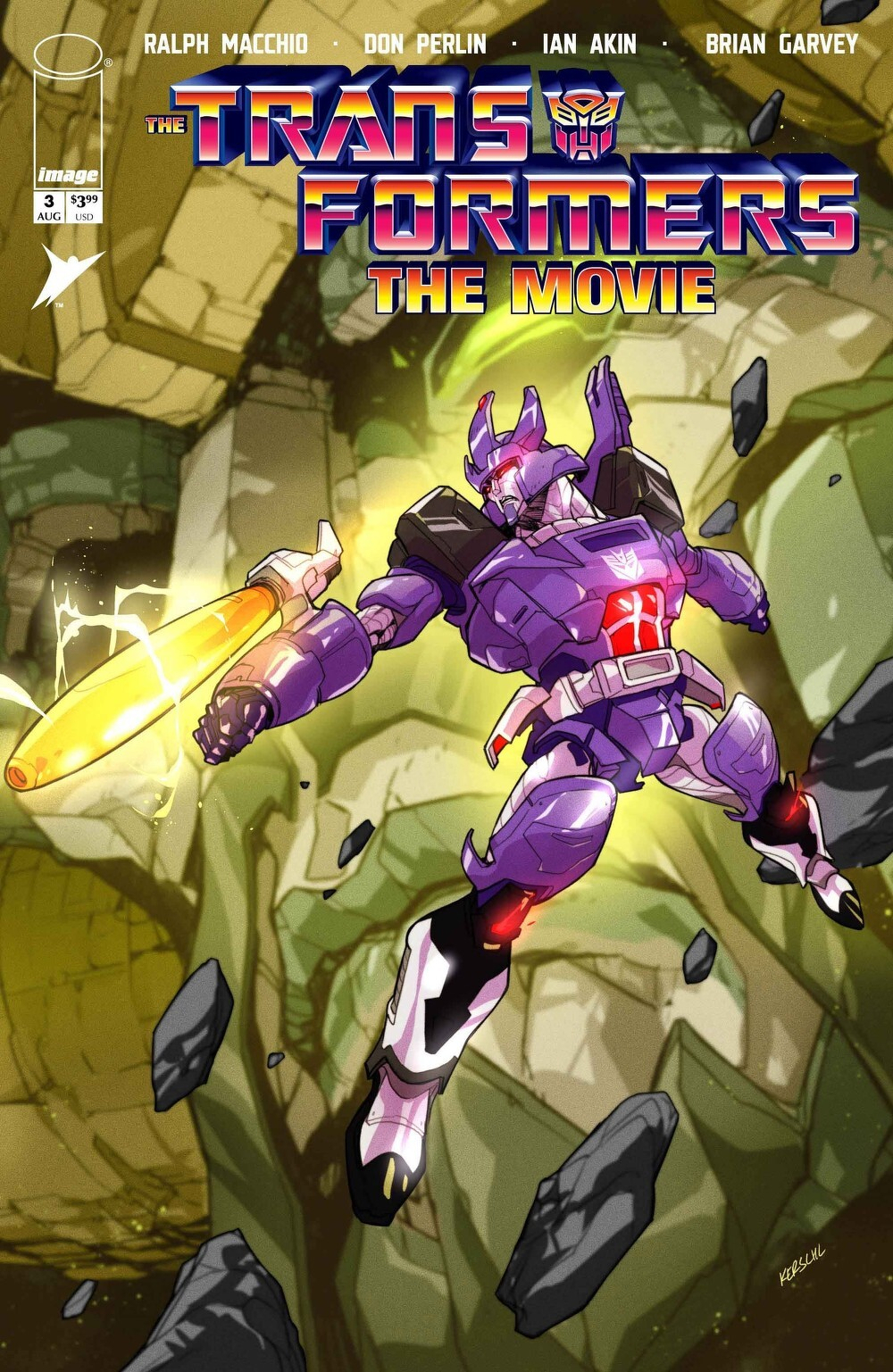 Transformers The Movie 40th Anniversary Edition #3 (Of 3)(Cover A Karl Kerschl)