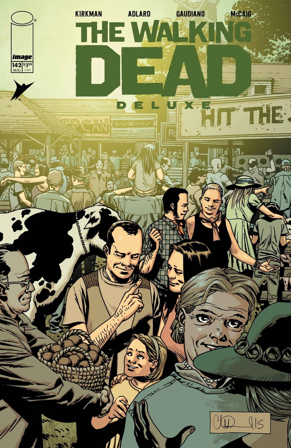 Walking Dead Deluxe #142 (Cover B Charlie Adlard & Dave McCaig)