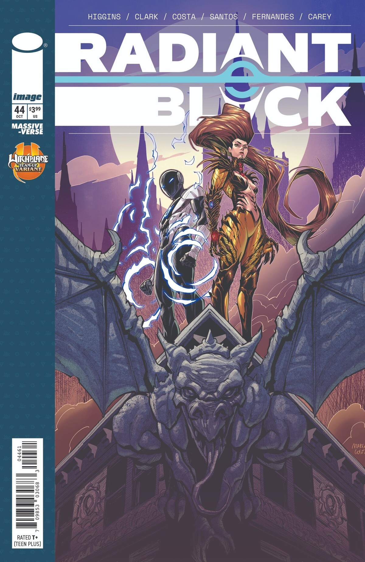 Radiant Black #44 (Cover F Marcelo Costa Witchblade Team-Up Variant)