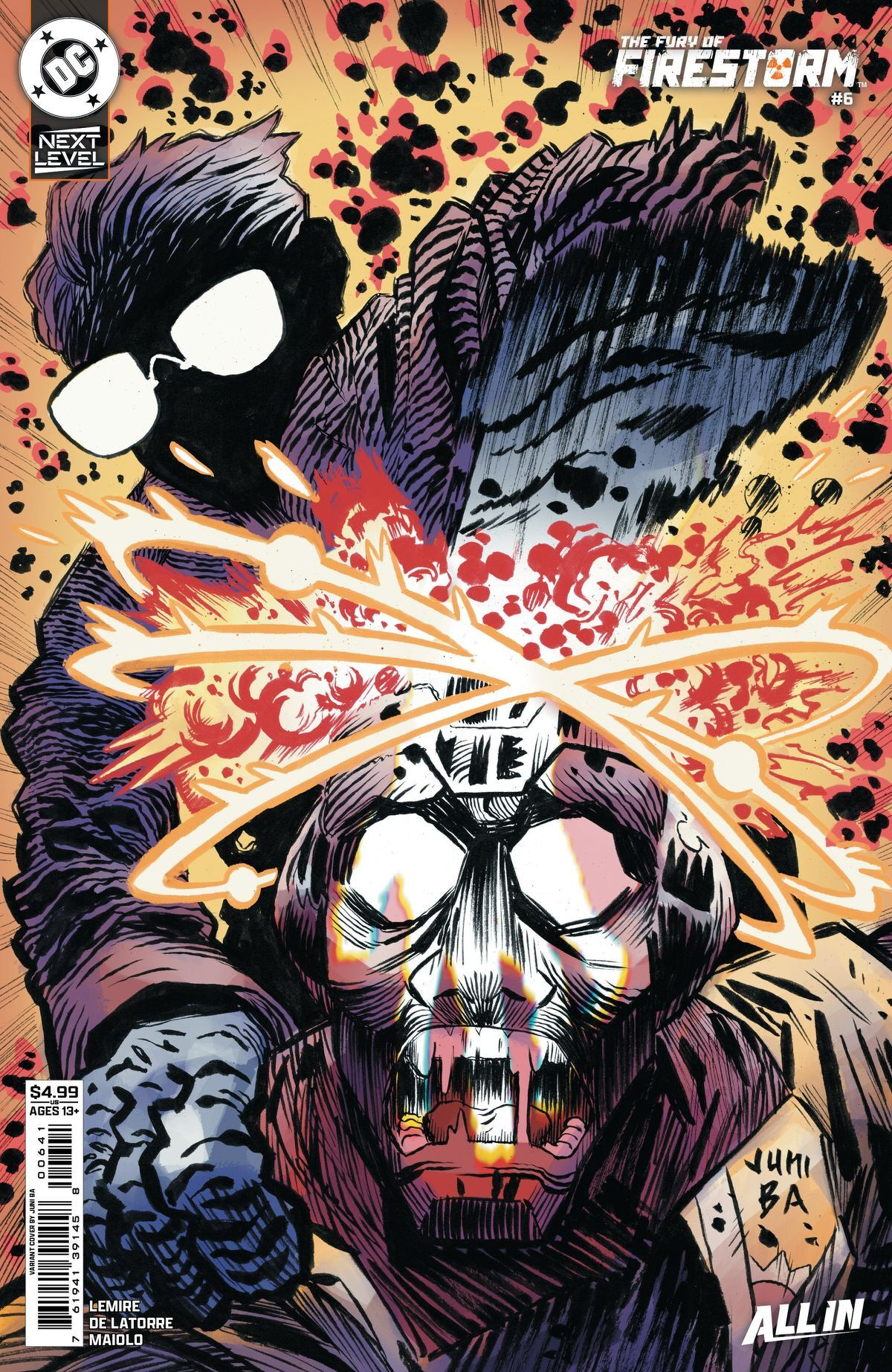 Fury Of Firestorm #6 (Of 8)(Cover D Juni Ba Card Stock Variant)