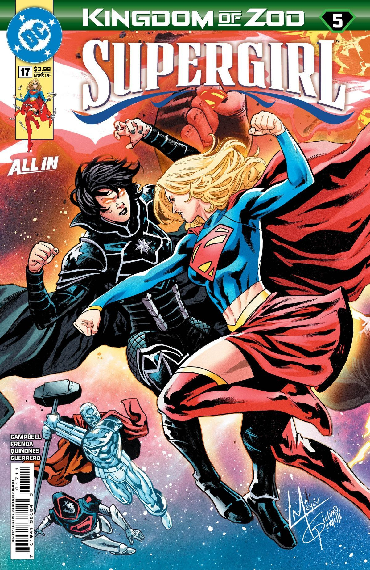 Supergirl #17 (Cover A Lucas Meyer Connecting Variant)(Kingdom Of Zod)