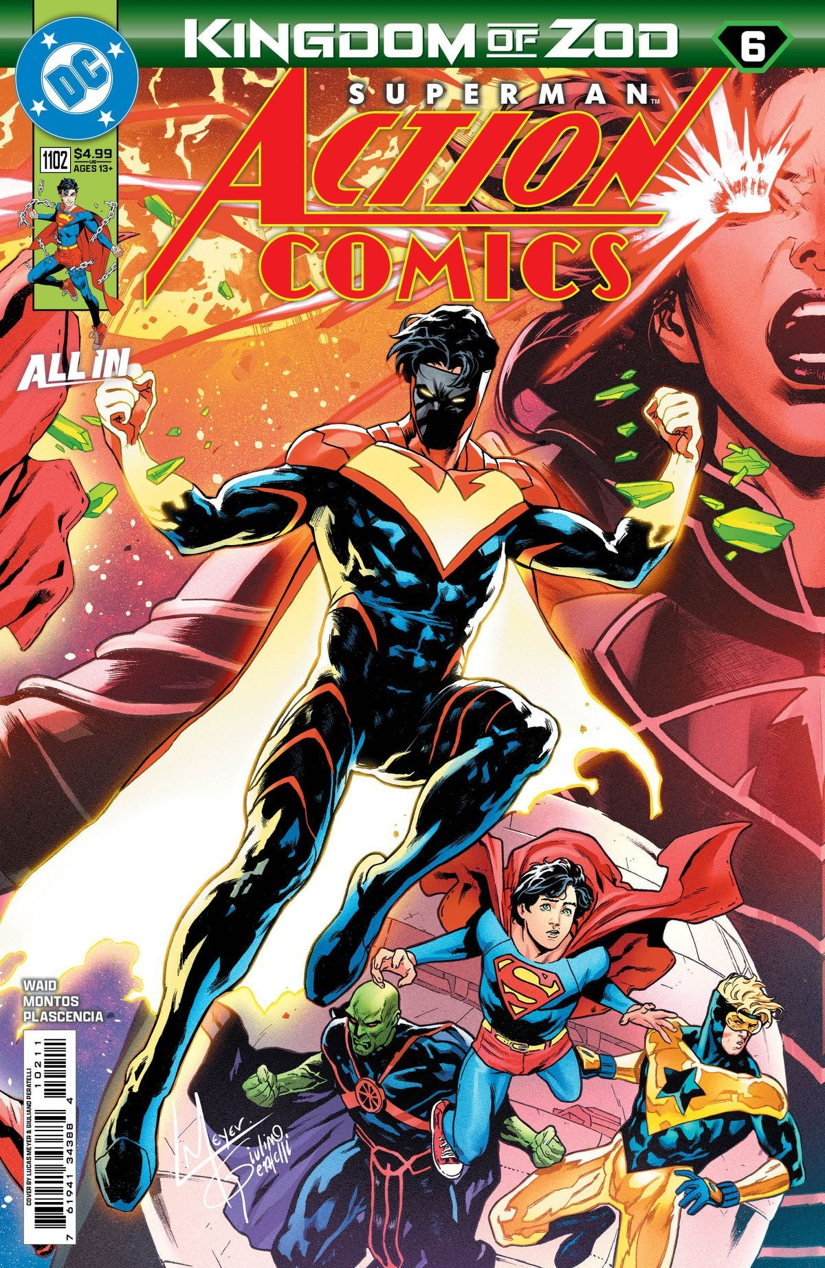 Action Comics #1102 (Cover A Lucas Meyer Connecting Variant)(Kingdom Of Zod)