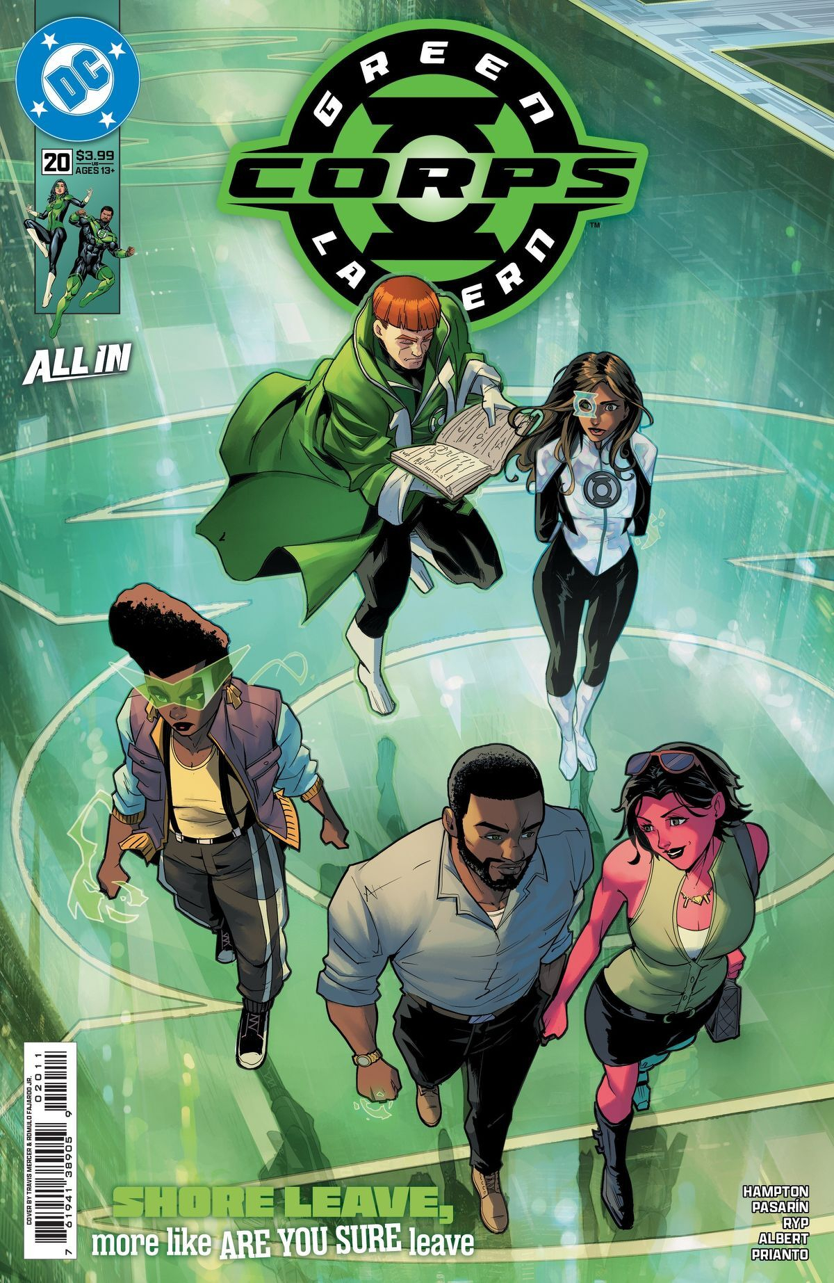 Green Lantern Corps #20 (Cover A Travis Mercer & Romulo Fajardo Jr.)