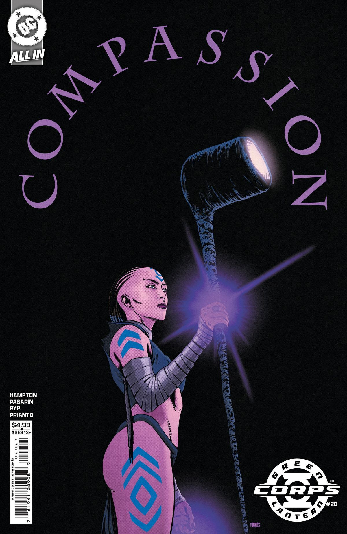 Green Lantern Corps #20 (Cover B Jorge Fornes Card Stock Variant)