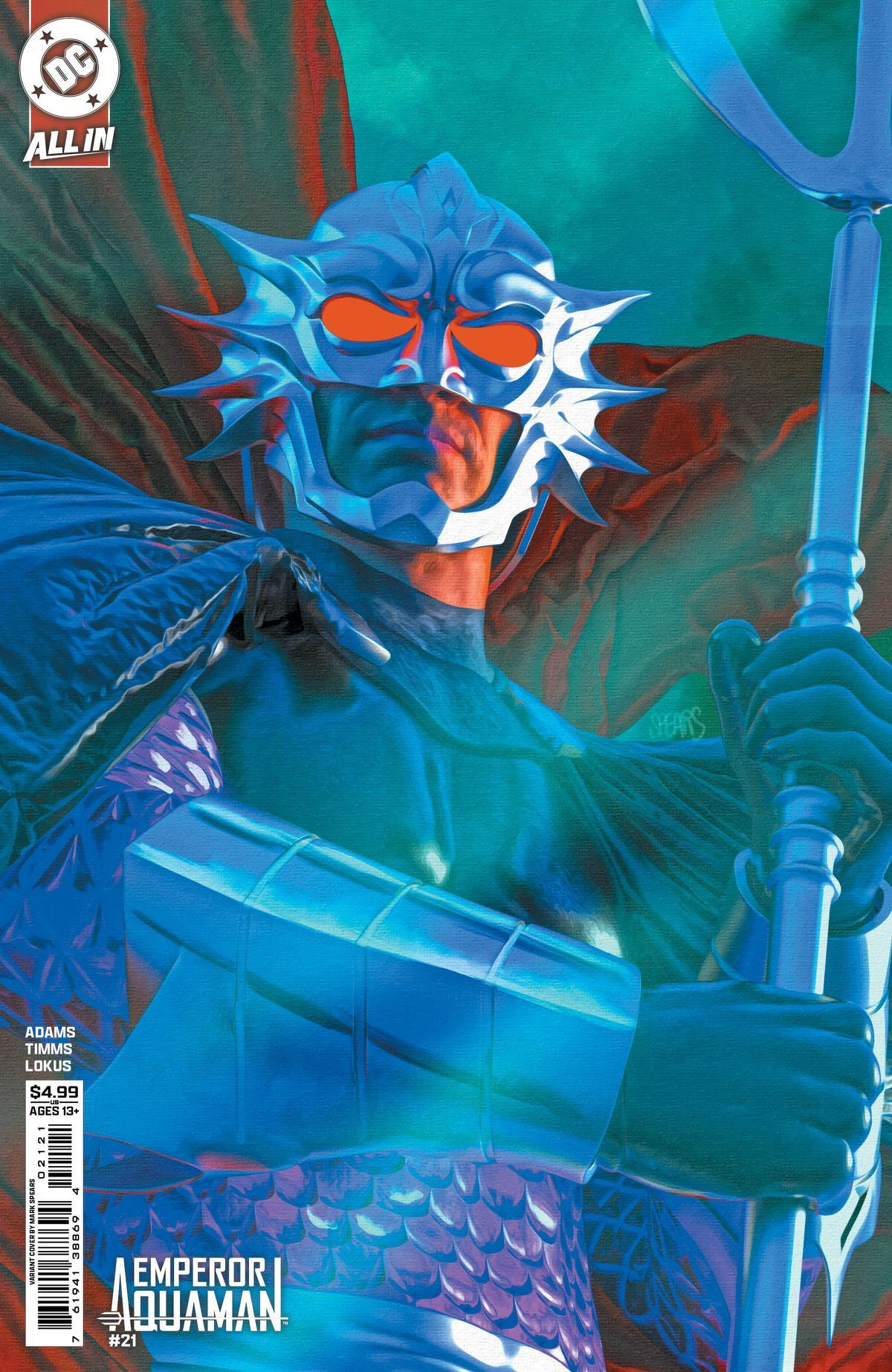 Emperor Aquaman #21 (Cover B Mark Spears Card Stock Variant)