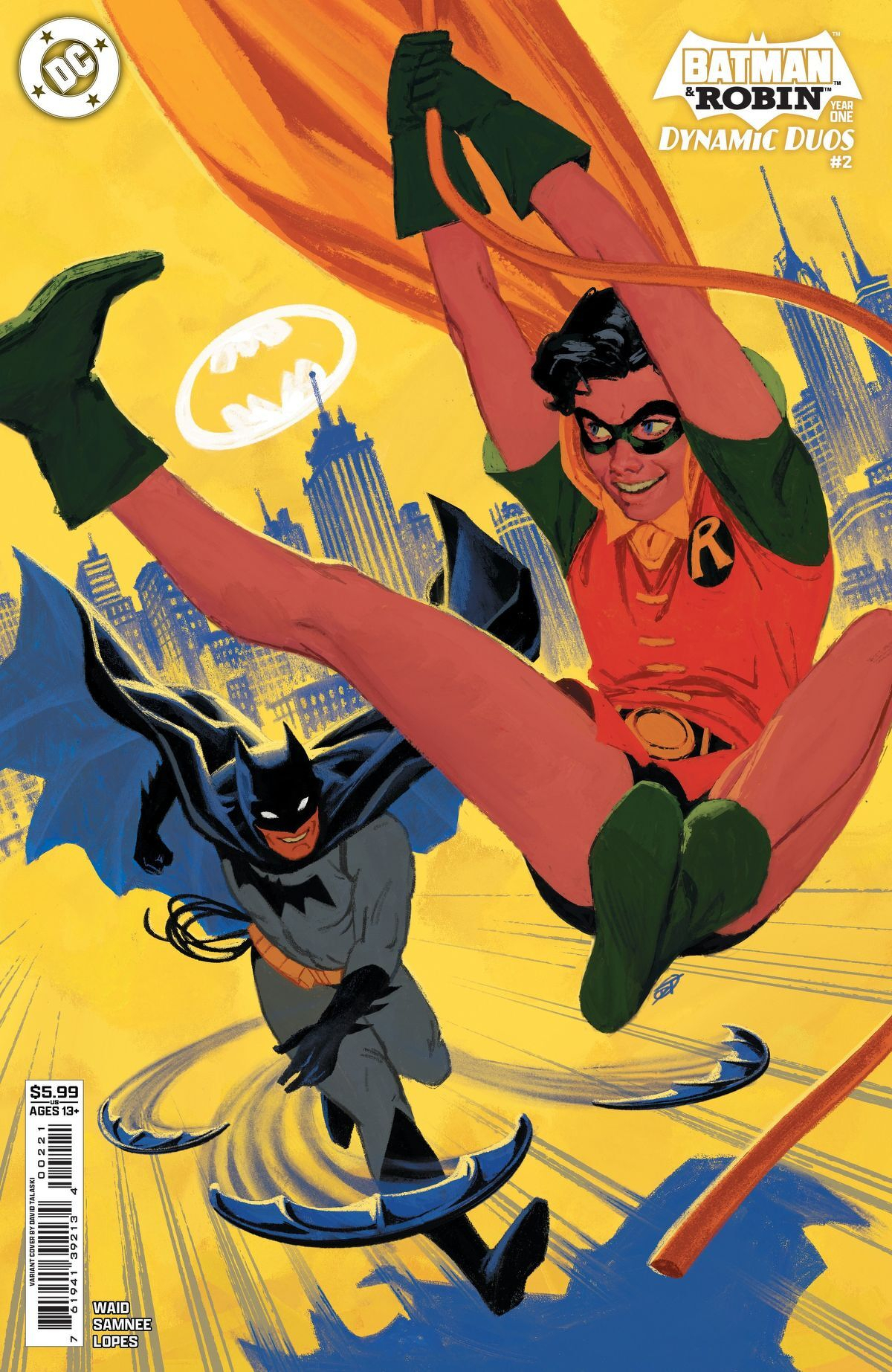 Batman And Robin Year One Dynamic Duos #2 (Of 12)(Cover B David Talaski Card Stock Variant)