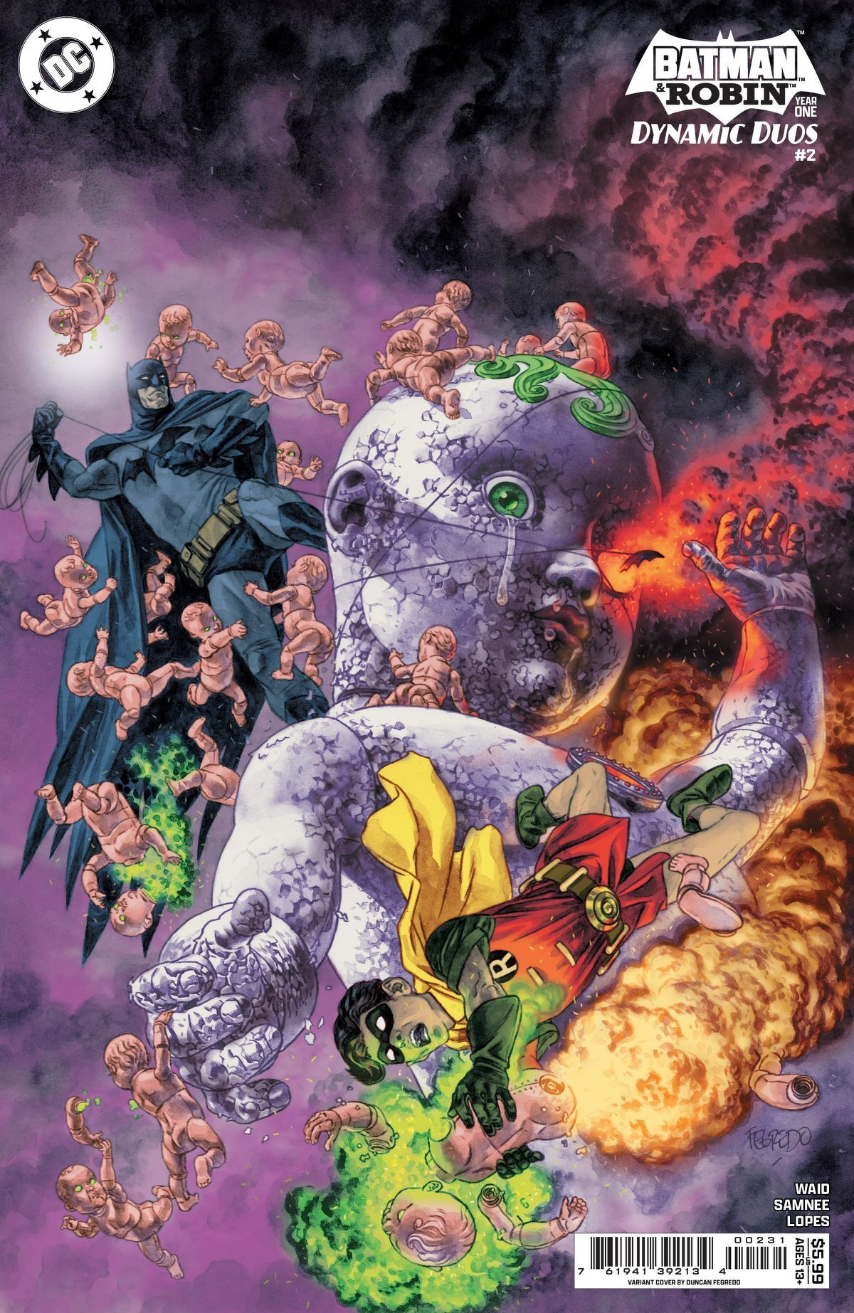Batman And Robin Year One Dynamic Duos #2 (Of 12)(Cover C Duncan Fegredo Card Stock Variant)