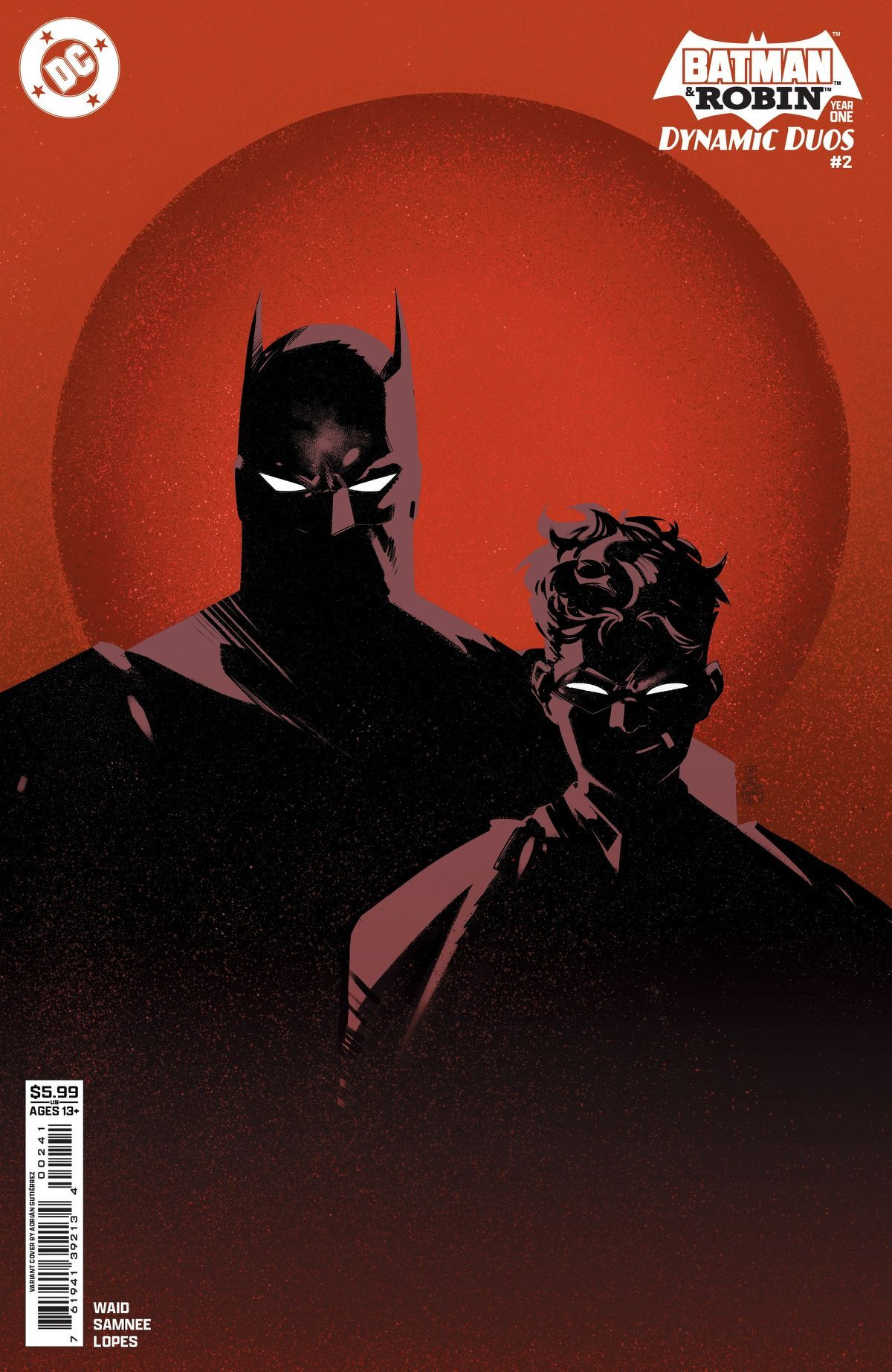 Batman And Robin Year One Dynamic Duos #2 (Of 12)(Cover D Adrian Gutierrez Card Stock Variant)