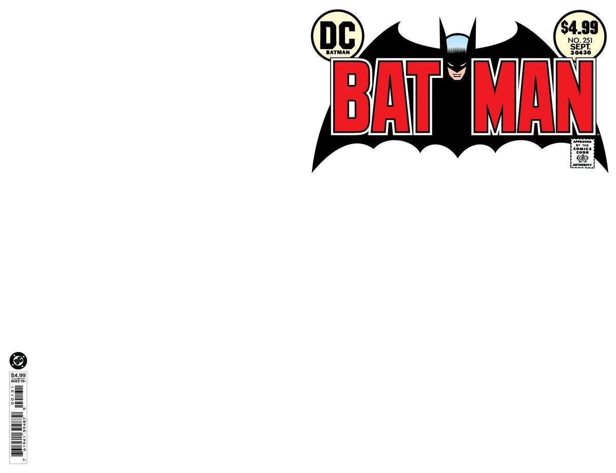 Batman #251 Facsimile Edition (Cover B Blank Card Stock Variant)(find on eBay)