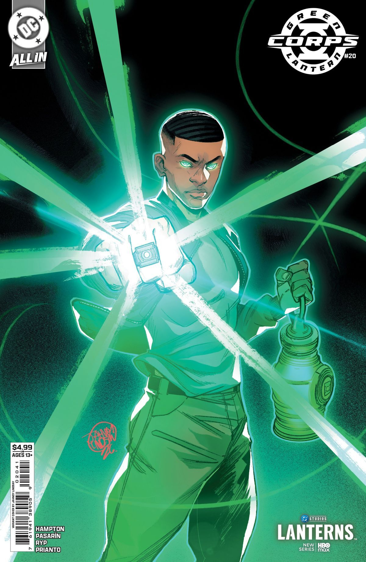 Green Lantern Corps #20 (Cover D Jahnoy Lindsay Lanterns Card Stock Variant)