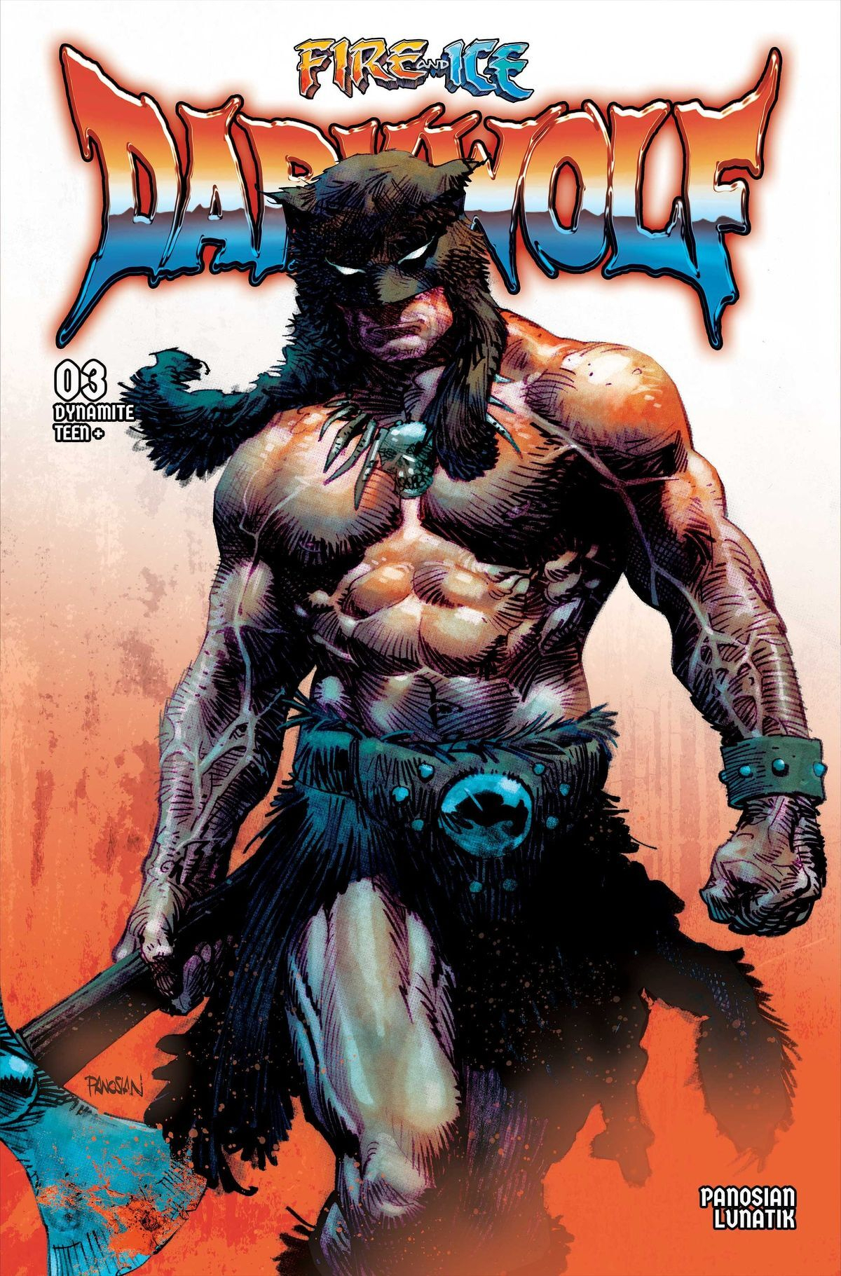 Fire And Ice Darkwolf #3 (Cover A Dan Panosian)