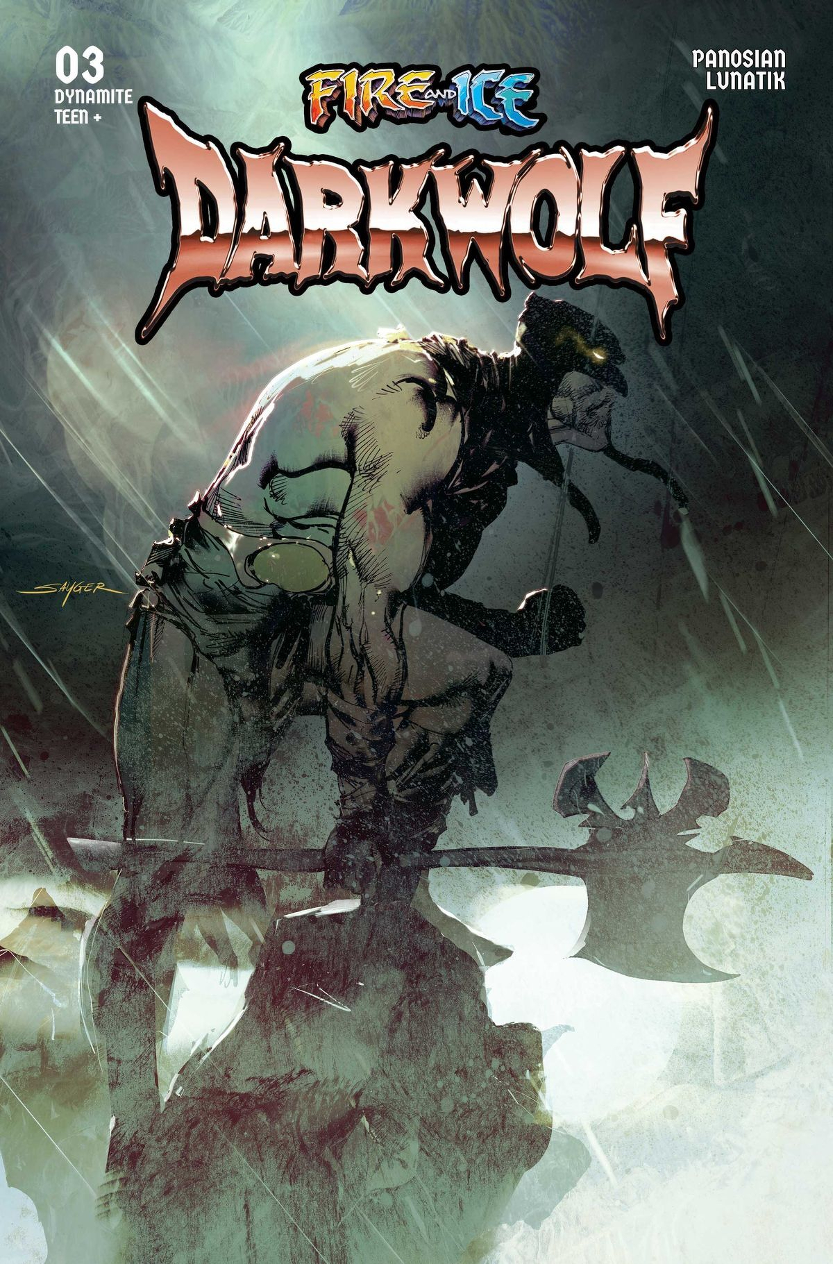 Fire And Ice Darkwolf #3 (Cover D Stuart Sayger)