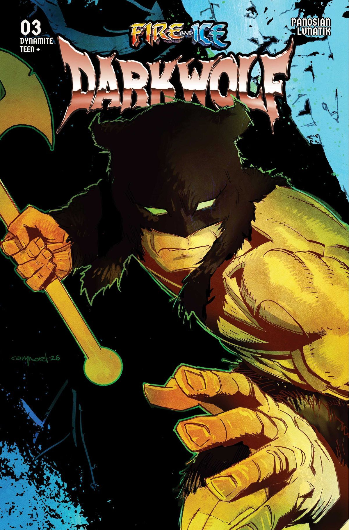 Fire And Ice Darkwolf #3 (Cover E Cary Nord)