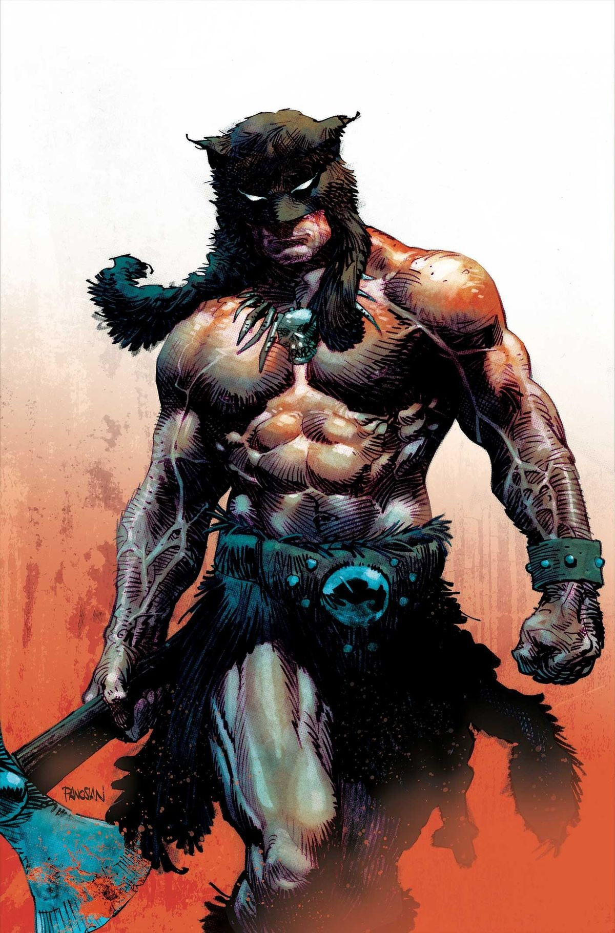 Fire And Ice Darkwolf #3 (Cover P Dan Panosian Full Art Variant)
