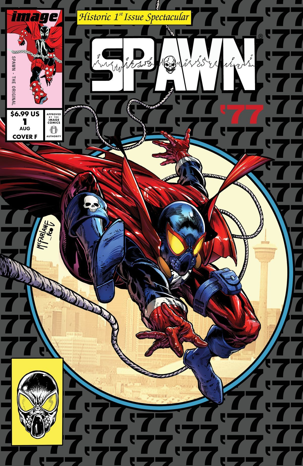 Spawn 77 #1 (Of 3)(Cover F Todd McFarlane Retro Logo Variant)