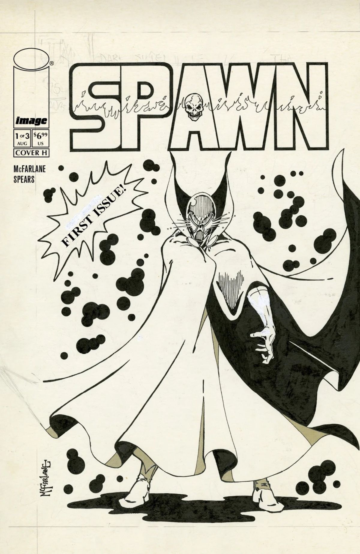 Spawn 77 #1 (Of 3)(Cover H Todd McFarlane Original 1977 Variant)