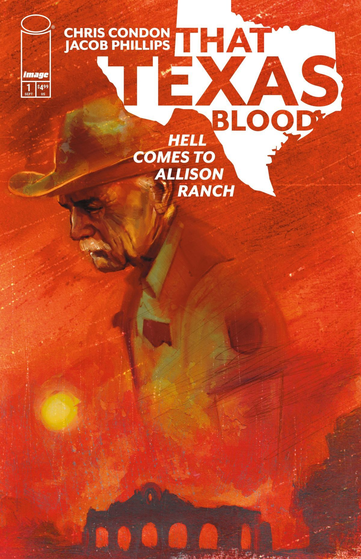 That Texas Blood Hell Comes To Allison Ranch #1 (Of 6)(Cover B Martin Simmonds)